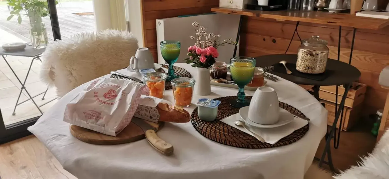 Breakfast in La Santon Chambres d'hôtes