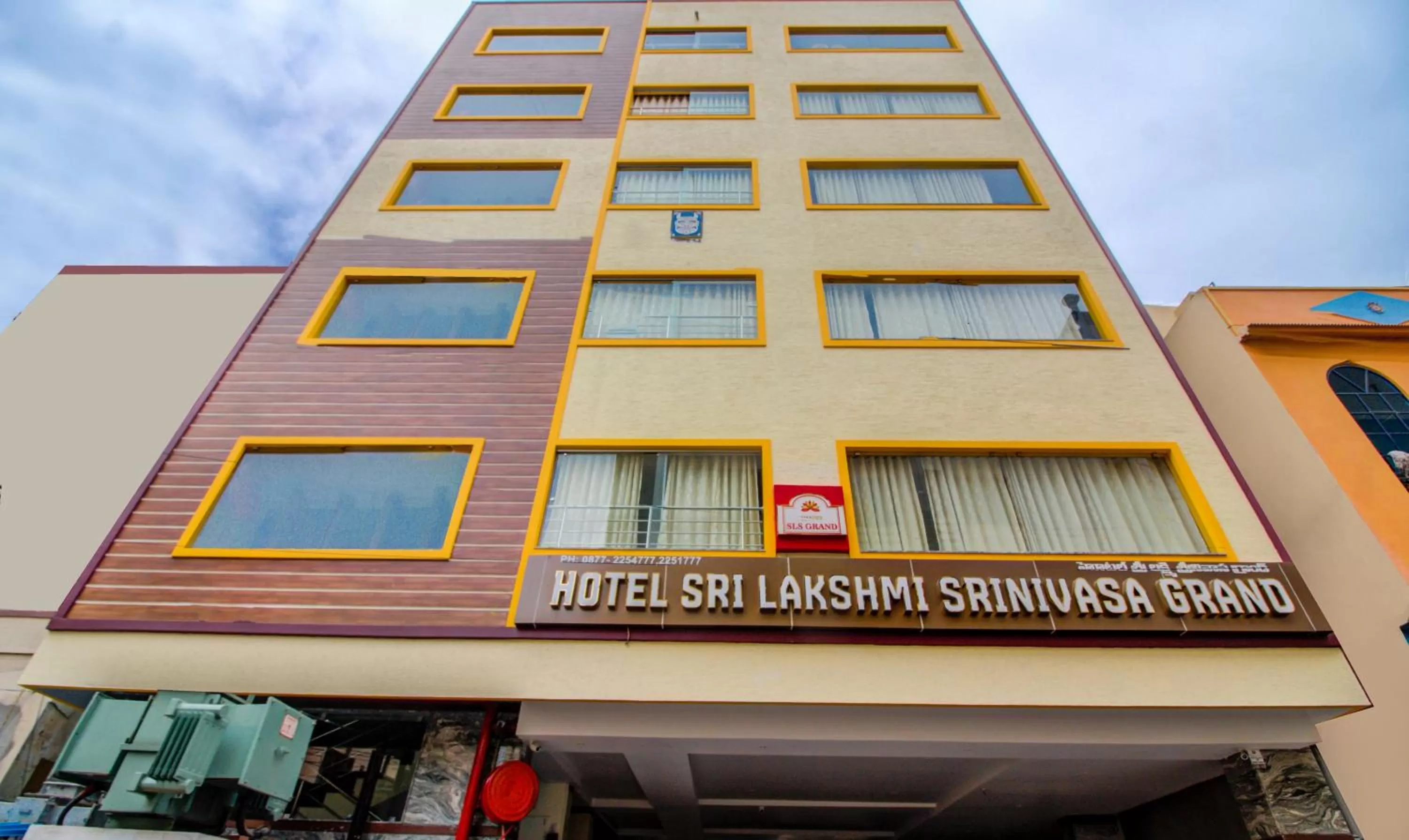 Facade/entrance in Treebo Sls Grand