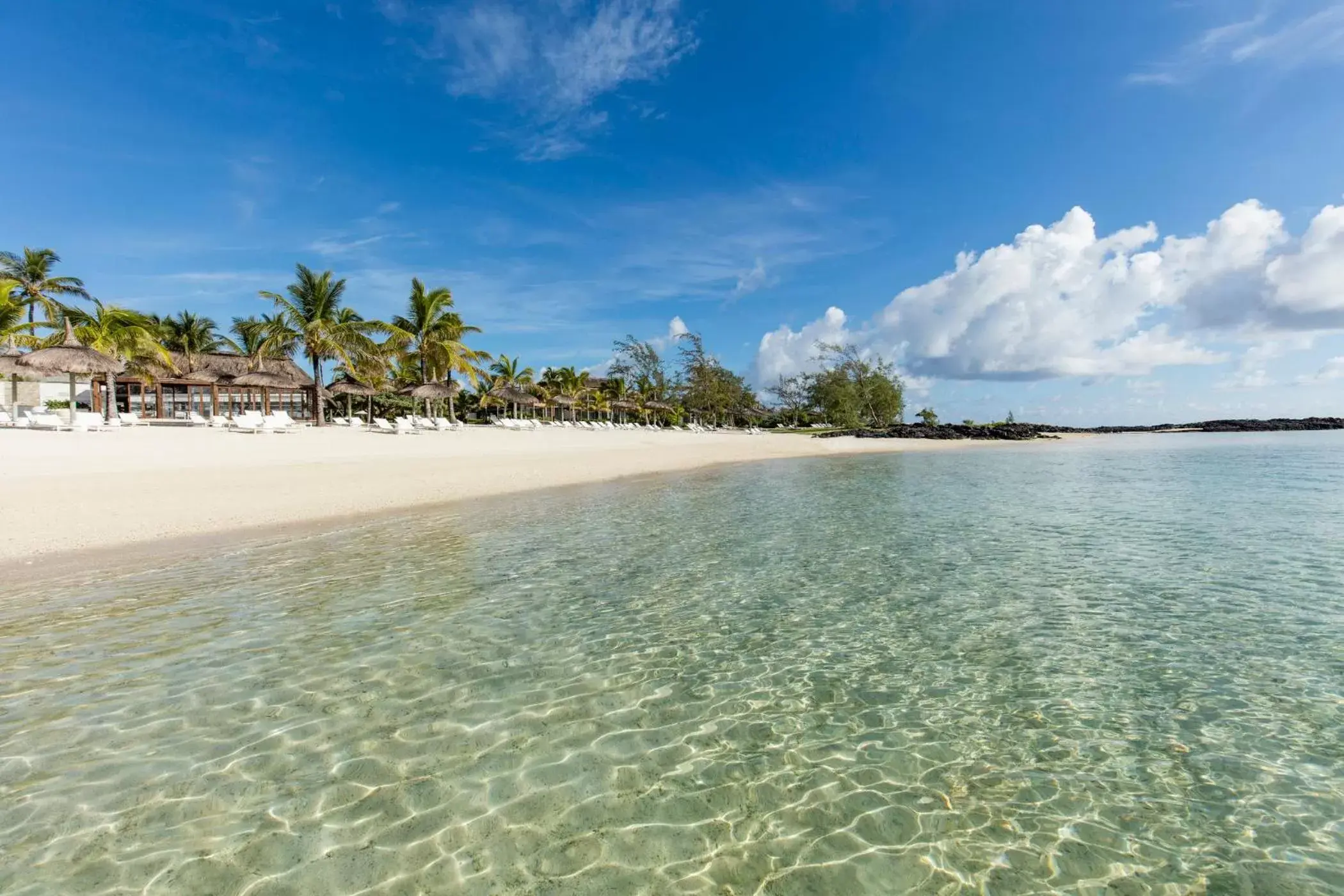 Beach in Long Beach Mauritius