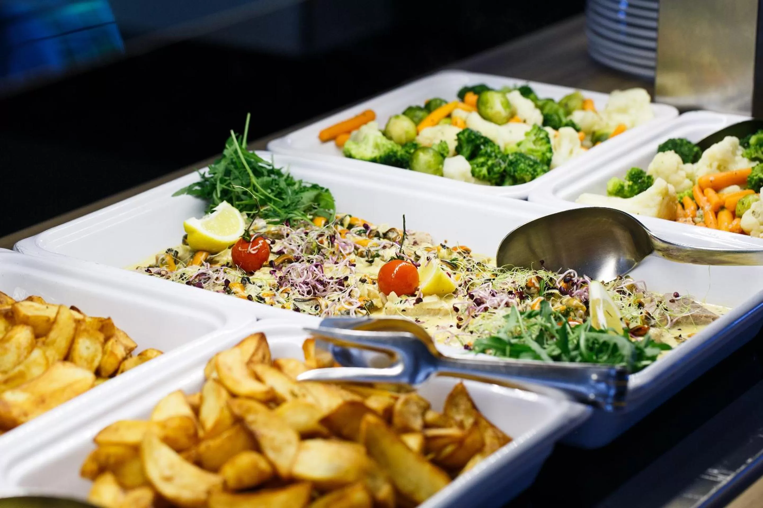 Food close-up in Gotthard Therme Hotel & Conference