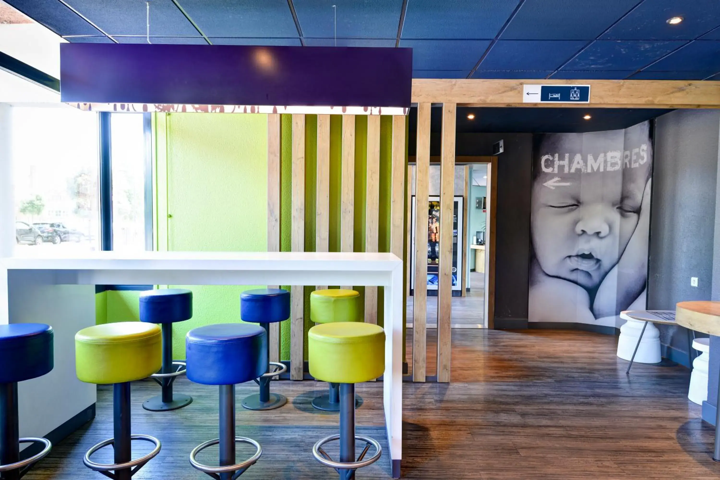 Lobby or reception in Ibis Budget Orly Chevilly Tram 7