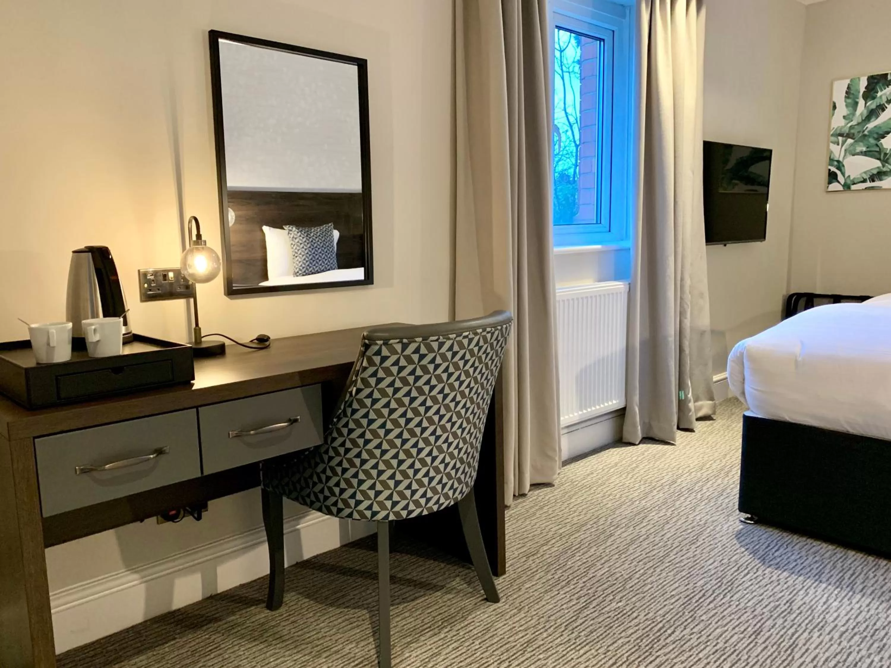 Bed in Trafford Hall Hotel Manchester, Trademark Collection by Wyndham