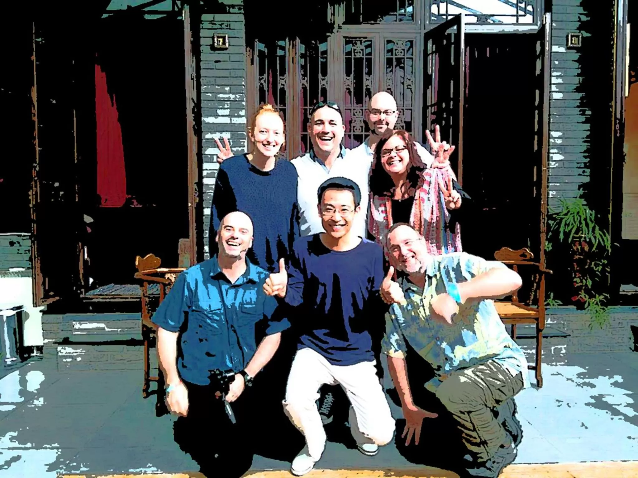 Guests in Kelly‘s Courtyard Hotel