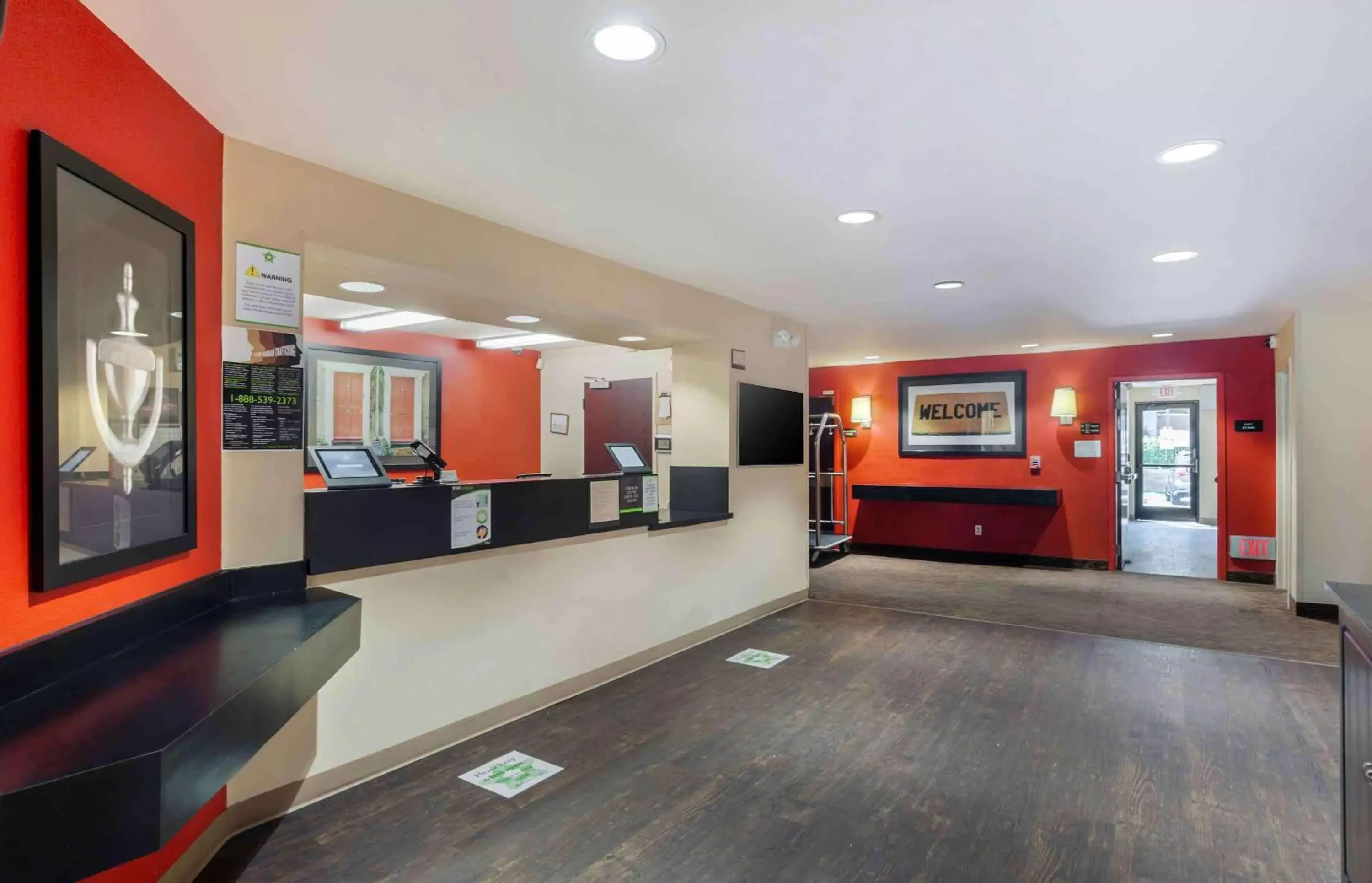 Lobby or reception, Lobby/Reception in Extended Stay America Suites - Los Angeles - Torrance Blvd