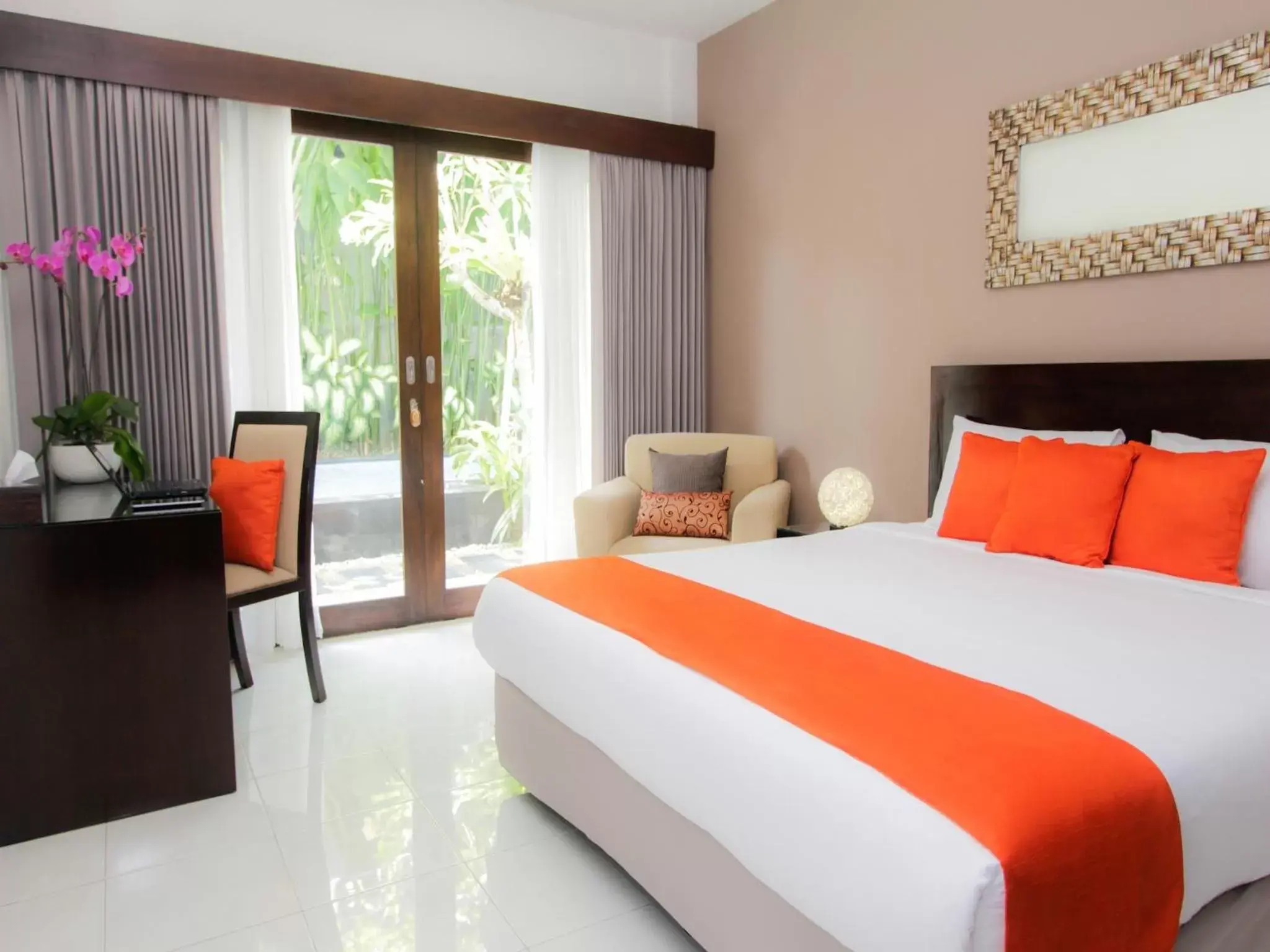 Photo of the whole room, Bed in The Pavilion Hotel Kuta