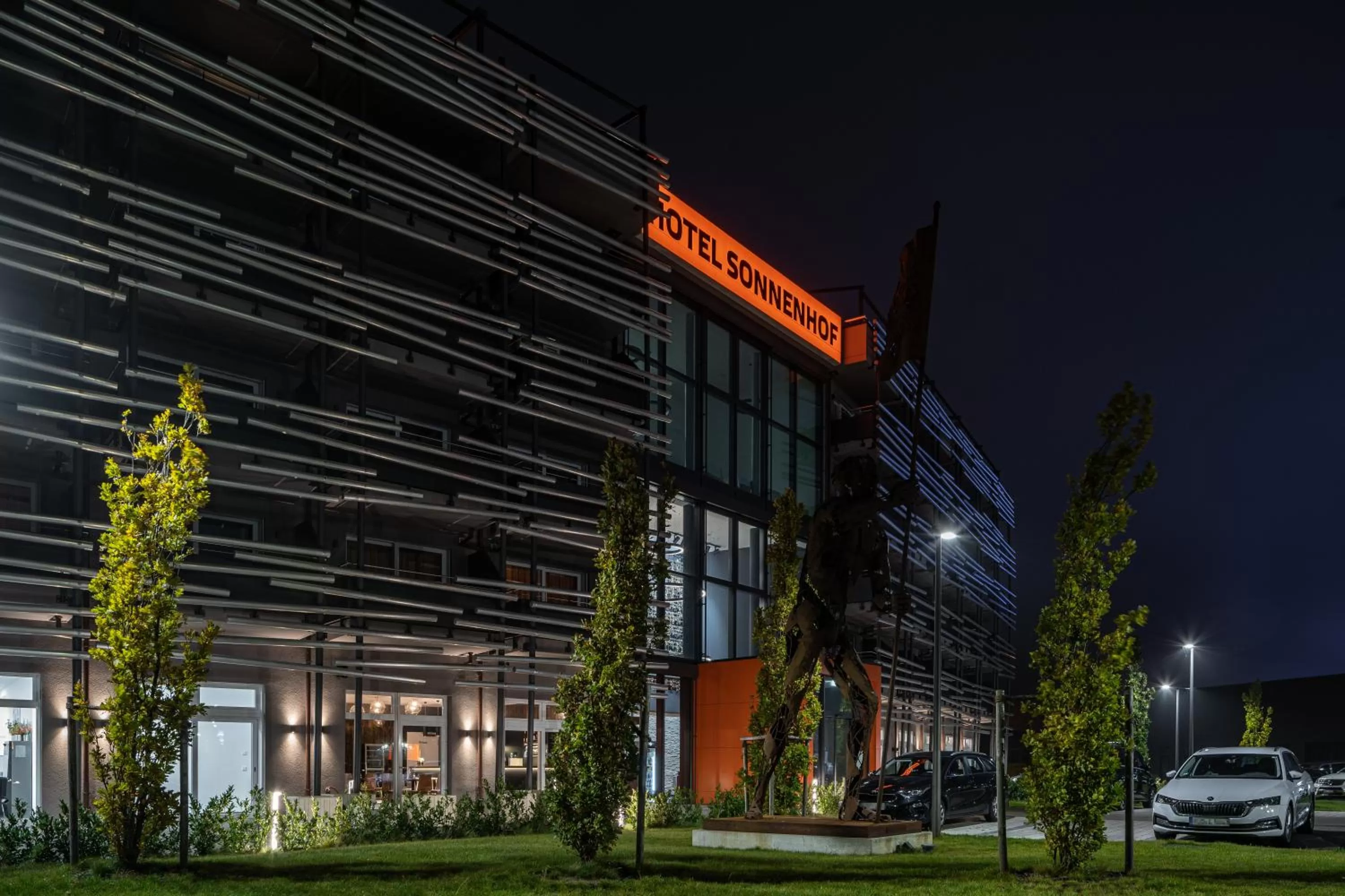 Property building in Augsburg Hotel Sonnenhof