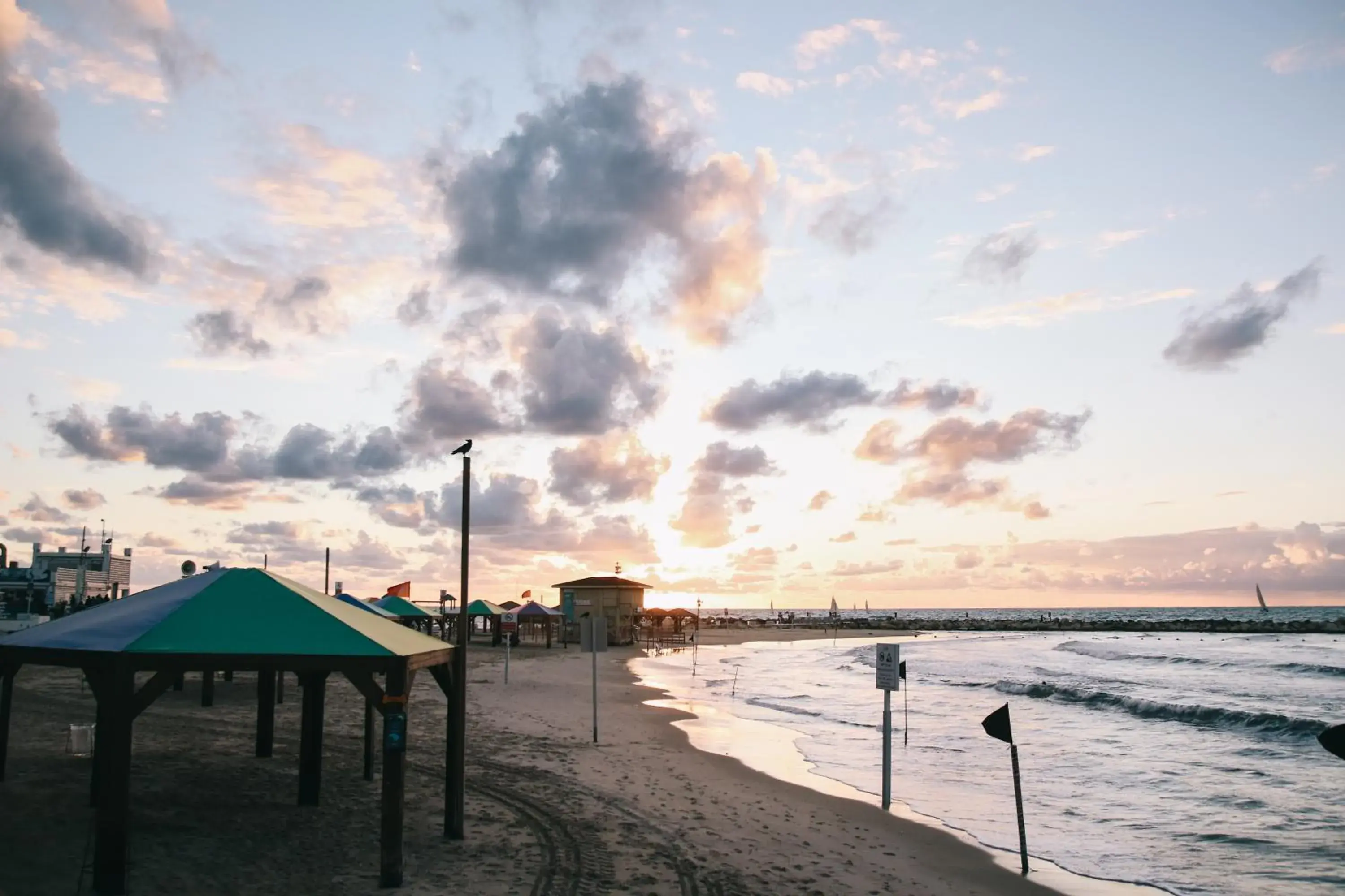 Beach in Jacob Samuel Hotel Tel Aviv