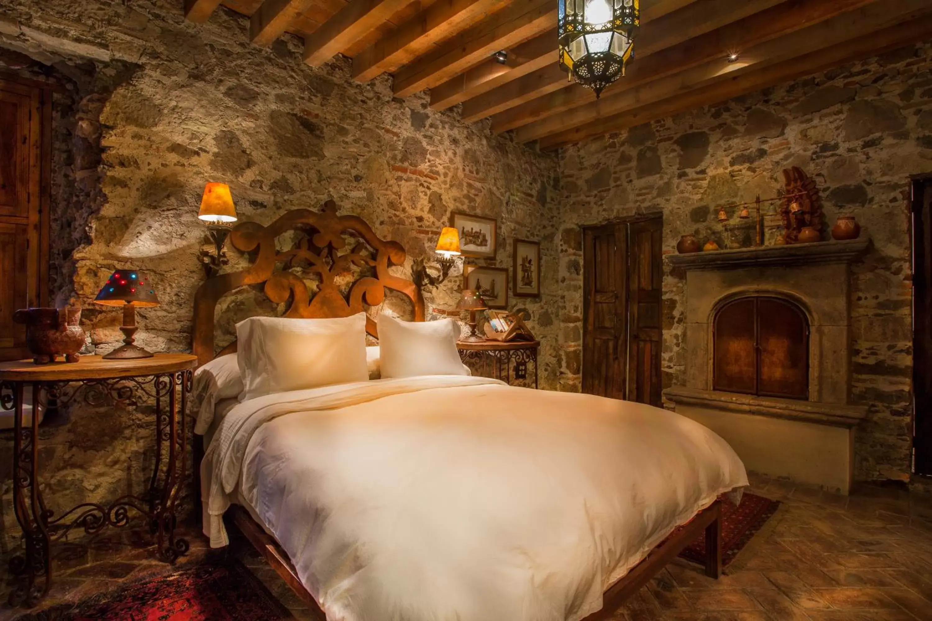 Bed in Hacienda Las Amantes