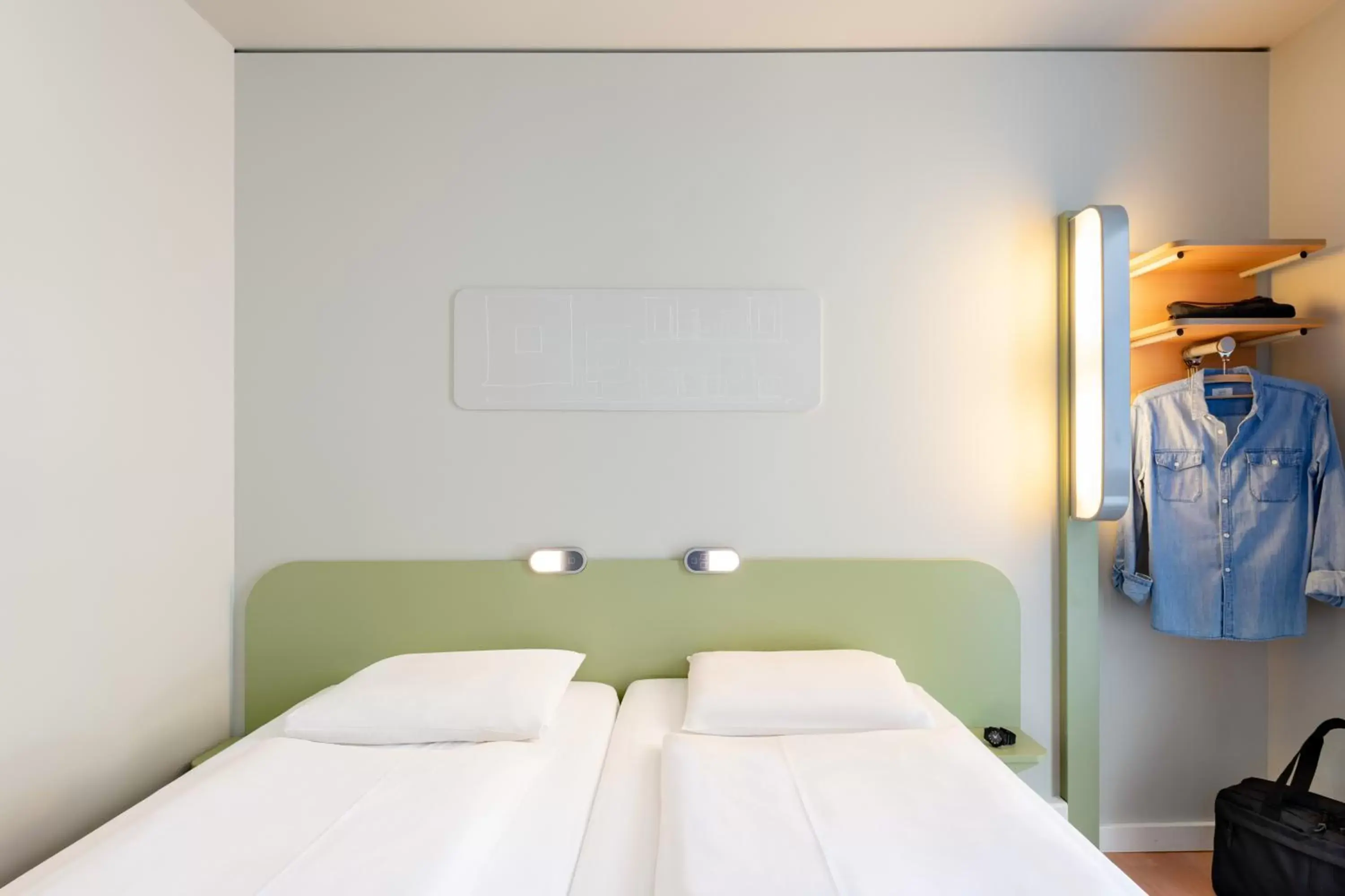 Twin Room in ibis budget Muenchen City Olympiapark