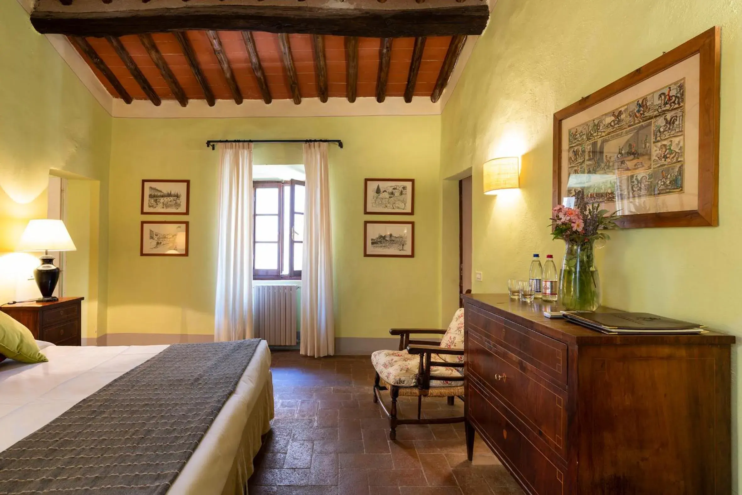 Bedroom in Castello di Fonterutoli Wine Resort