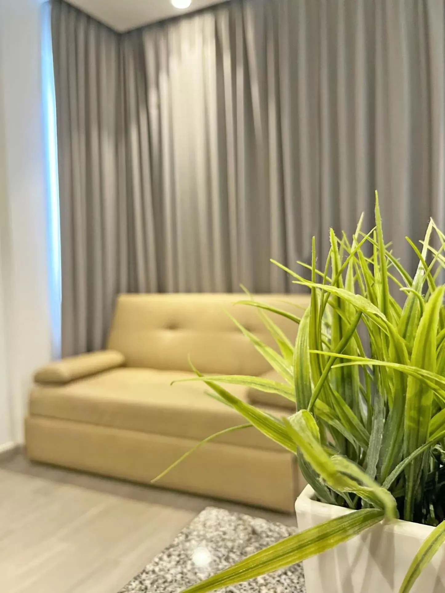 Living room, Seating Area in Azure Lofts & Pool