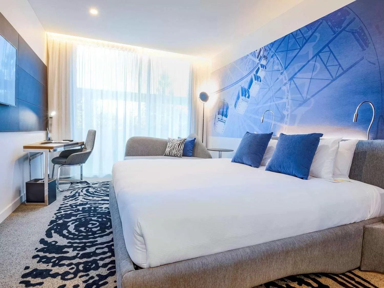 Bedroom, Bed in Novotel Brisbane South Bank