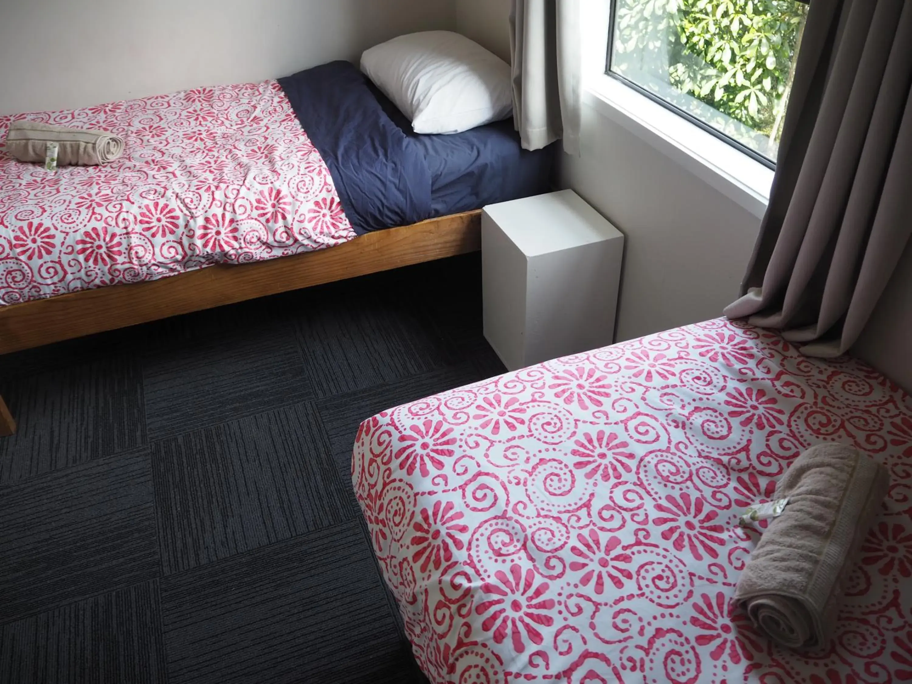 Bed in Tasman Bay Backpackers Bed in Tasman Bay Backpackers