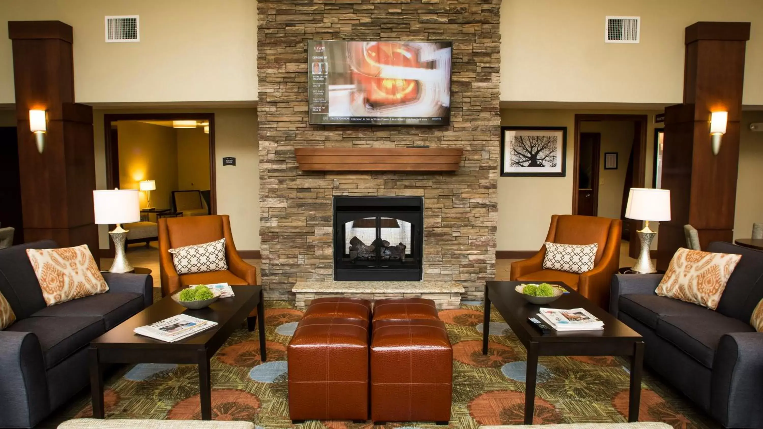 Property building, Seating Area in Staybridge Suites Lexington, an IHG Hotel