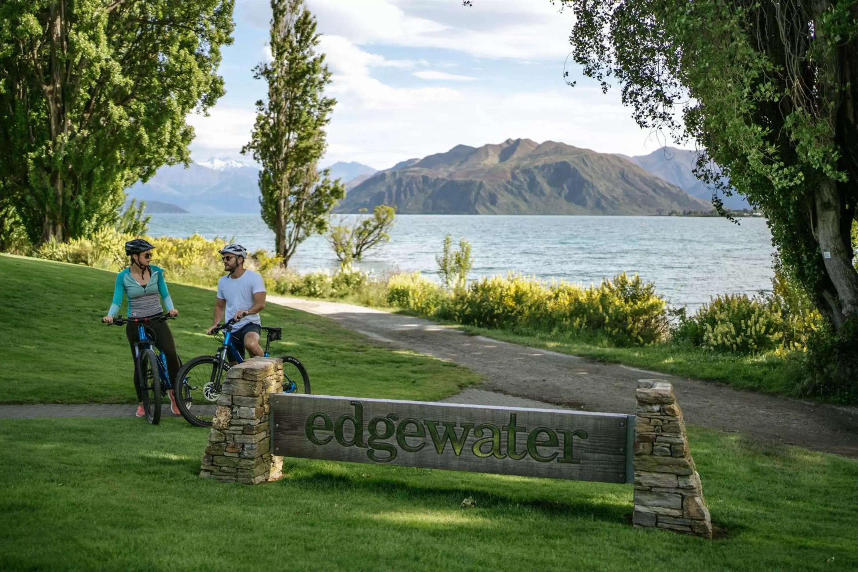 Cycling in Edgewater Hotel