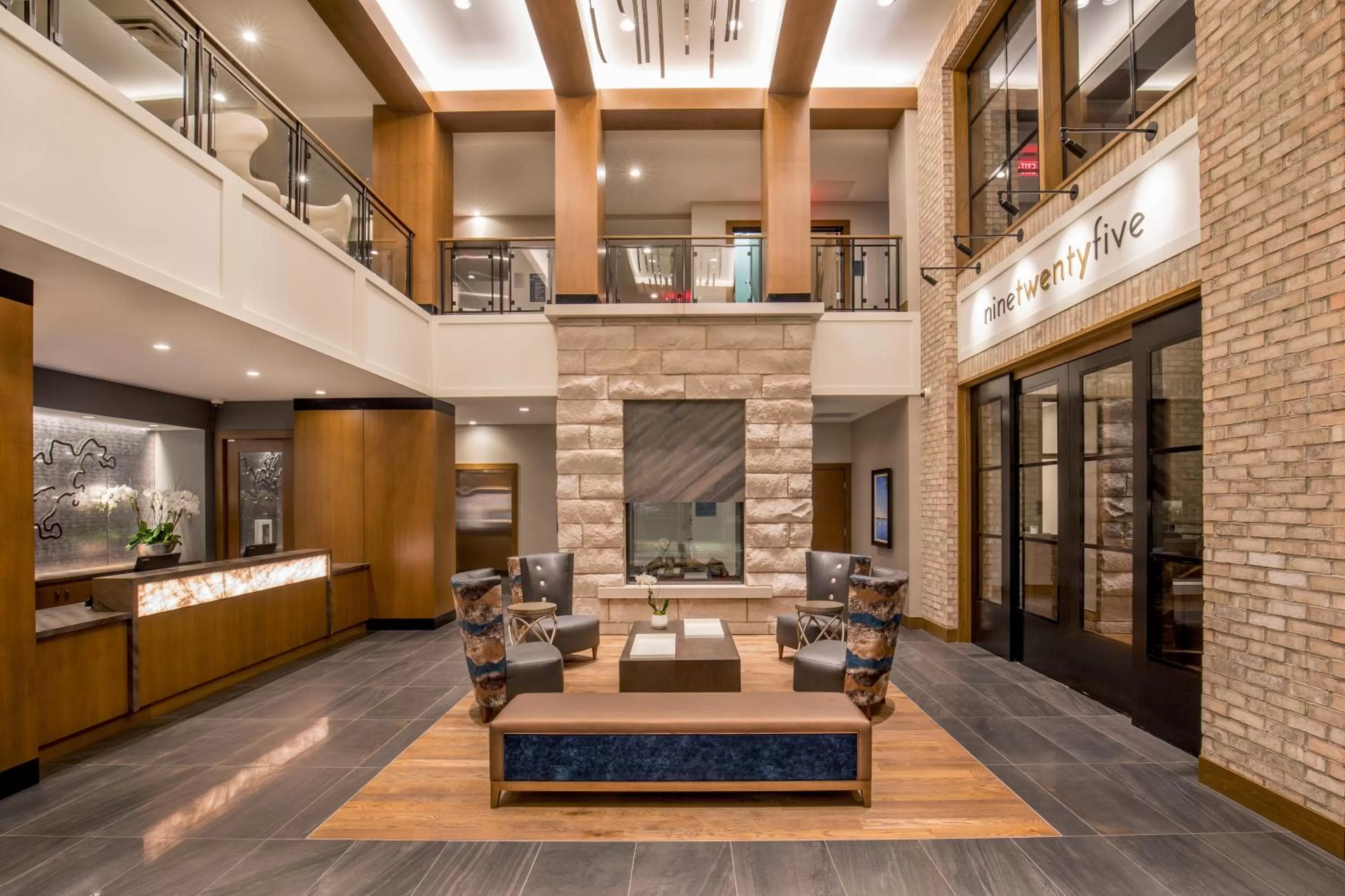 Lobby or reception in The Hotel Landing