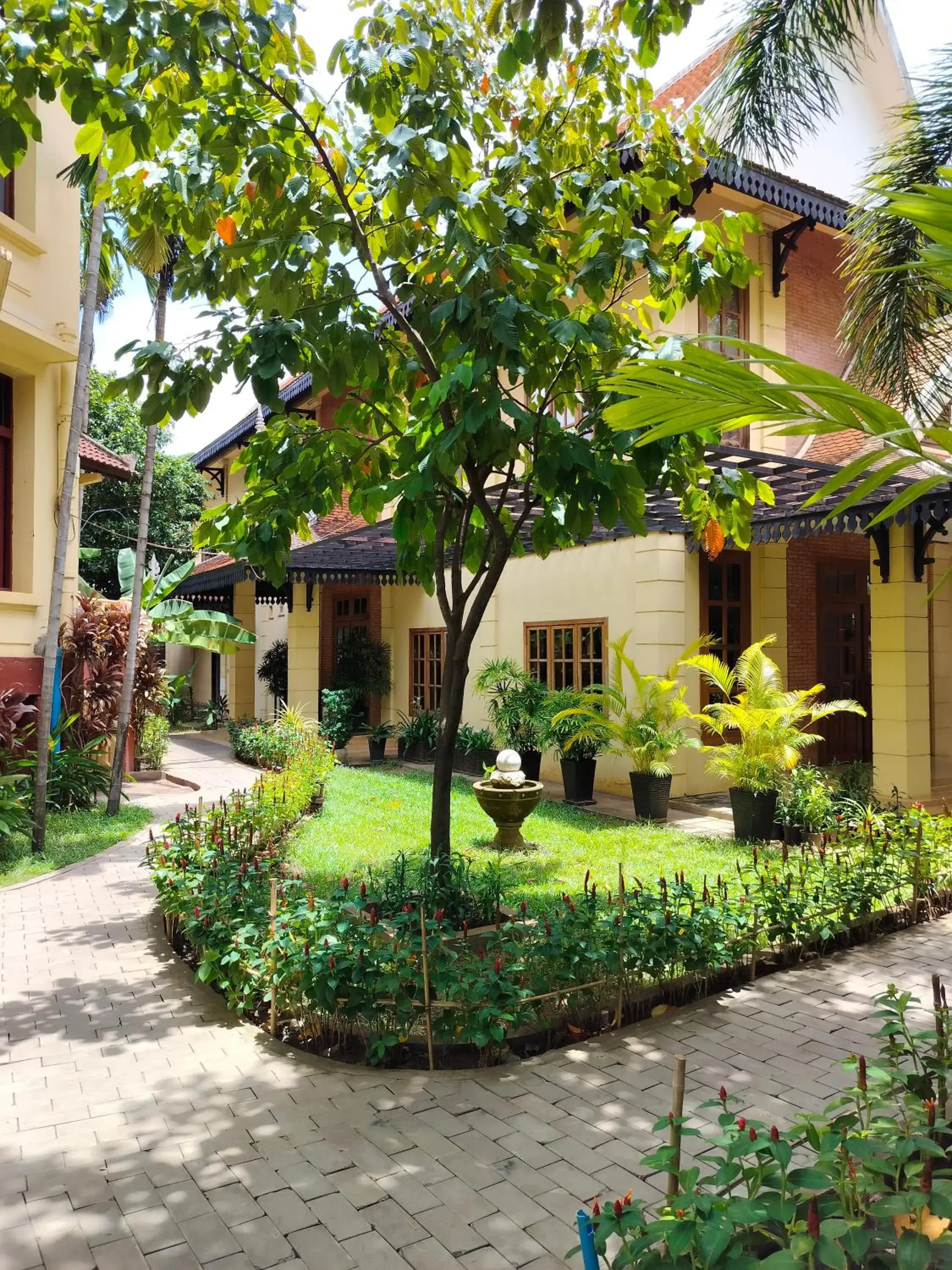 Garden, Property Building in La Rivière d' Angkor Resort