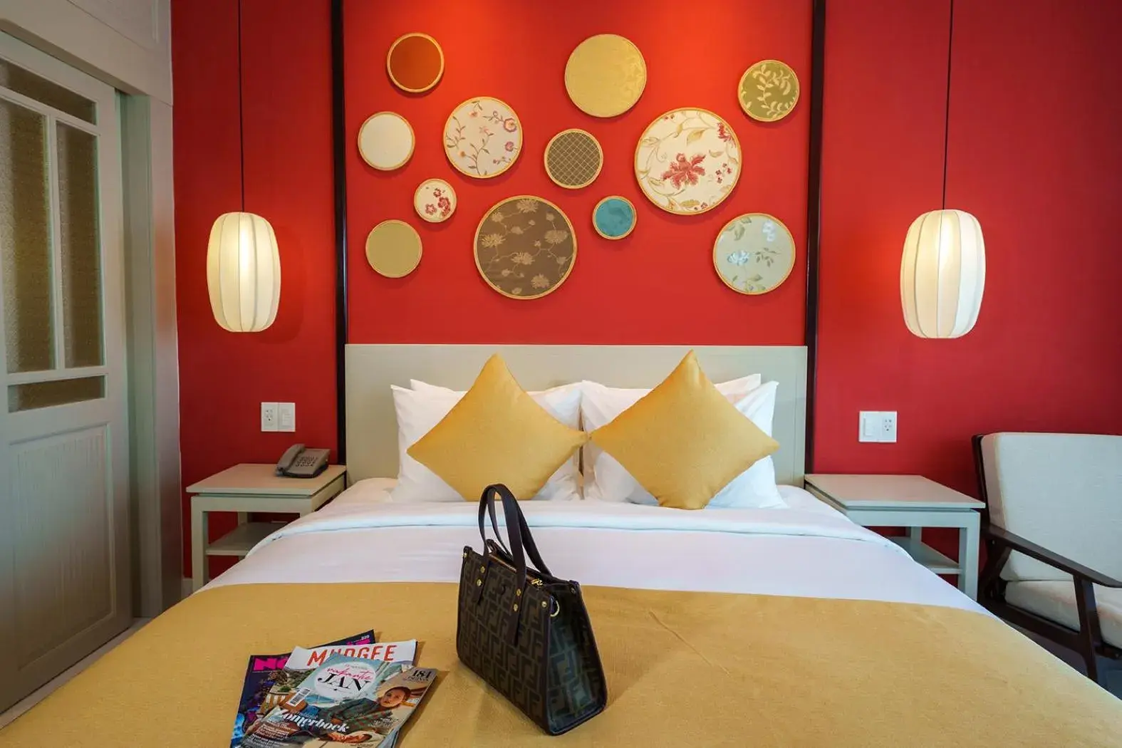 Bed in Cozy An Boutique Hoian Hotel & Spa