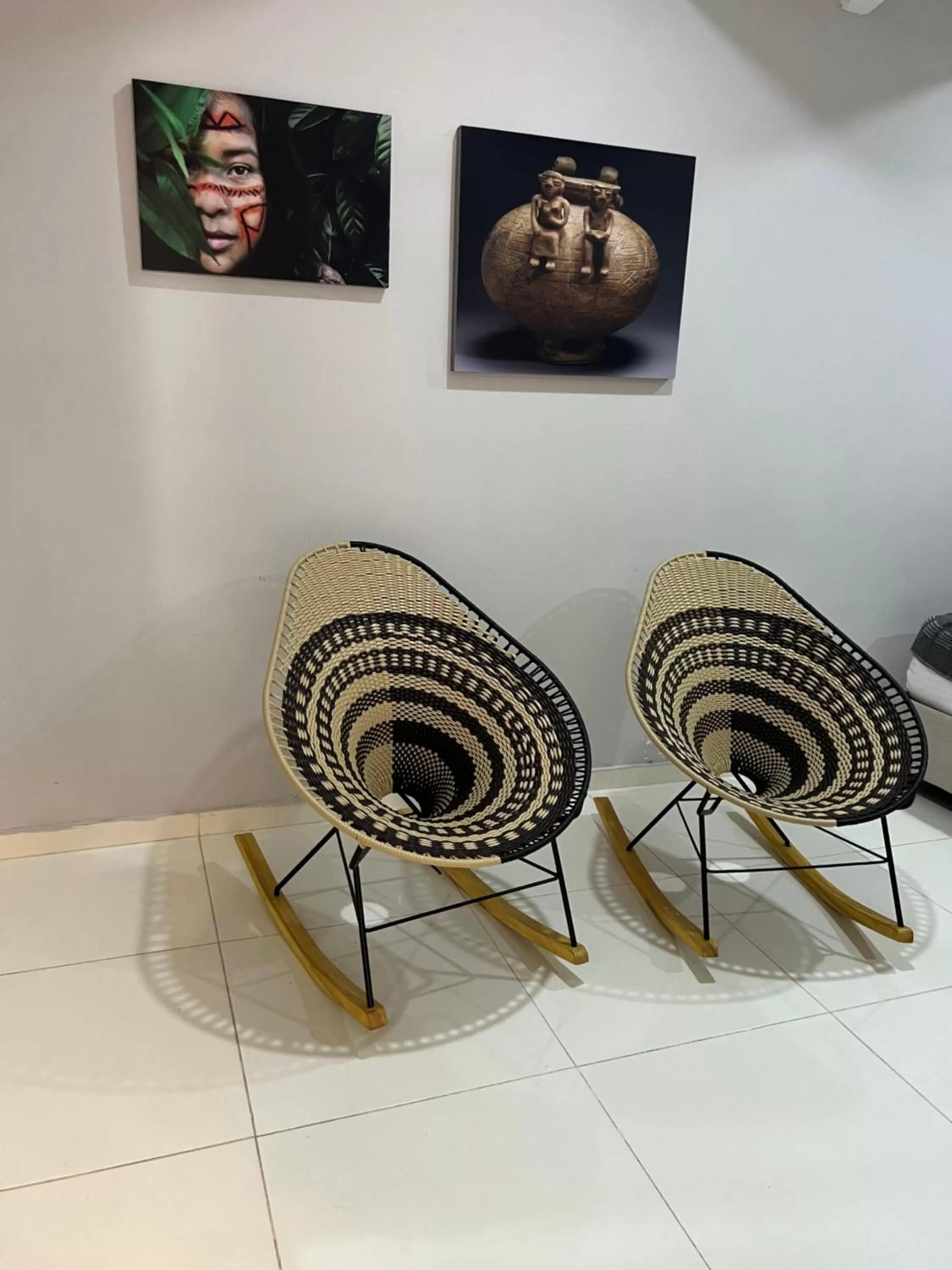 Living room in Hotel Boutique Casa chunuu Santa Marta