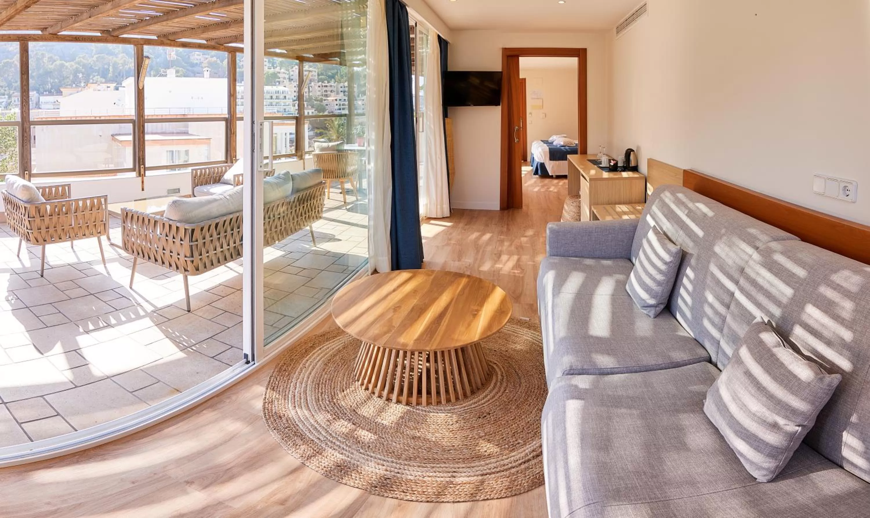 Seating area in Los Geranios