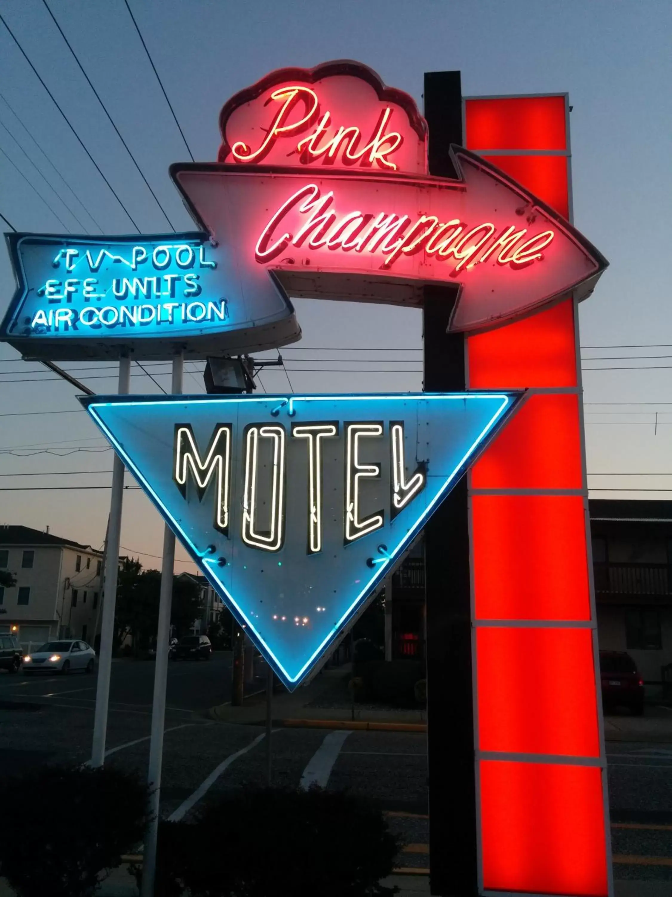 Natural landscape, Property Logo/Sign in Pink Champagne Motel