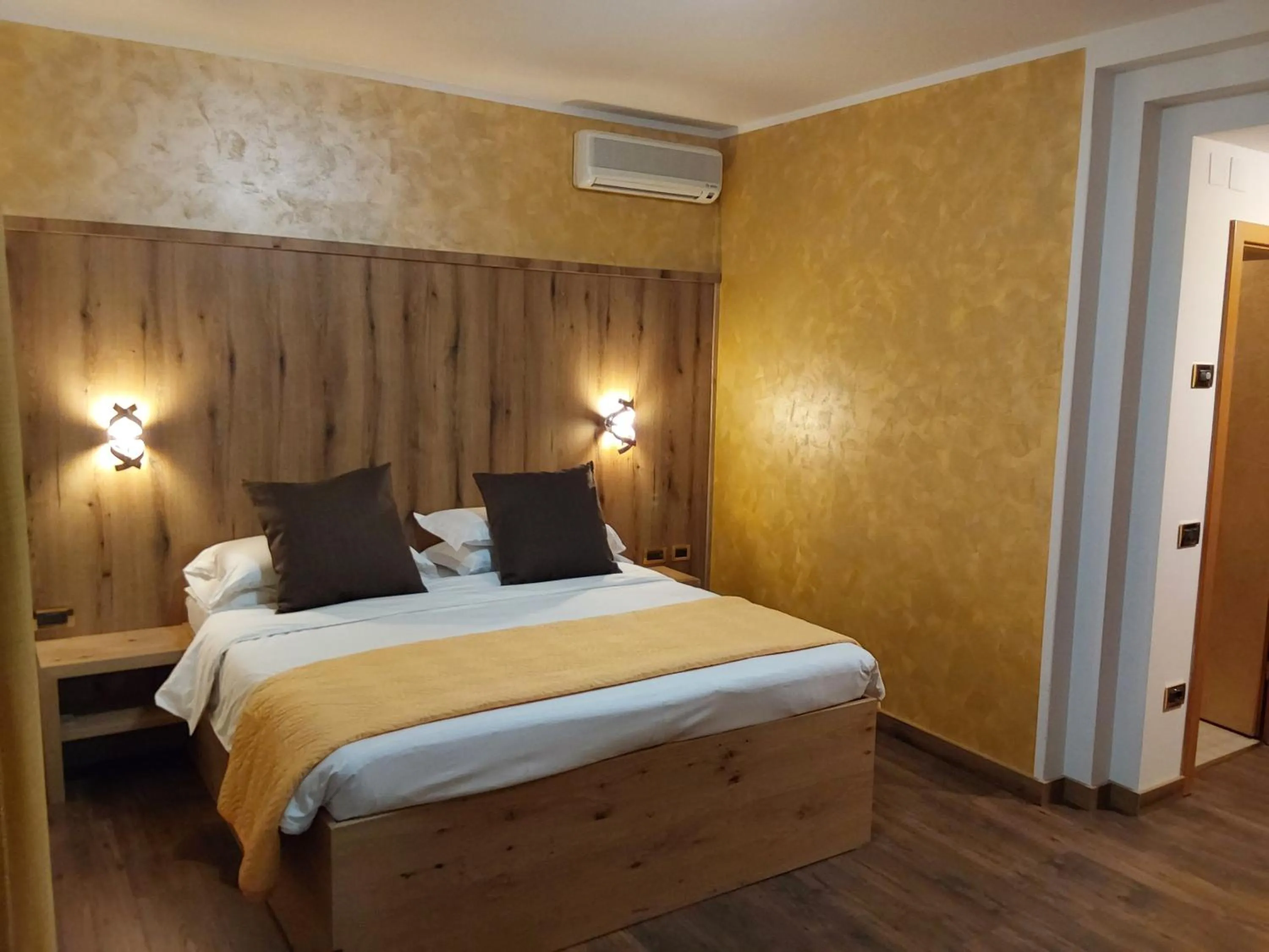 Bedroom, Bed in Hotel Casagrande