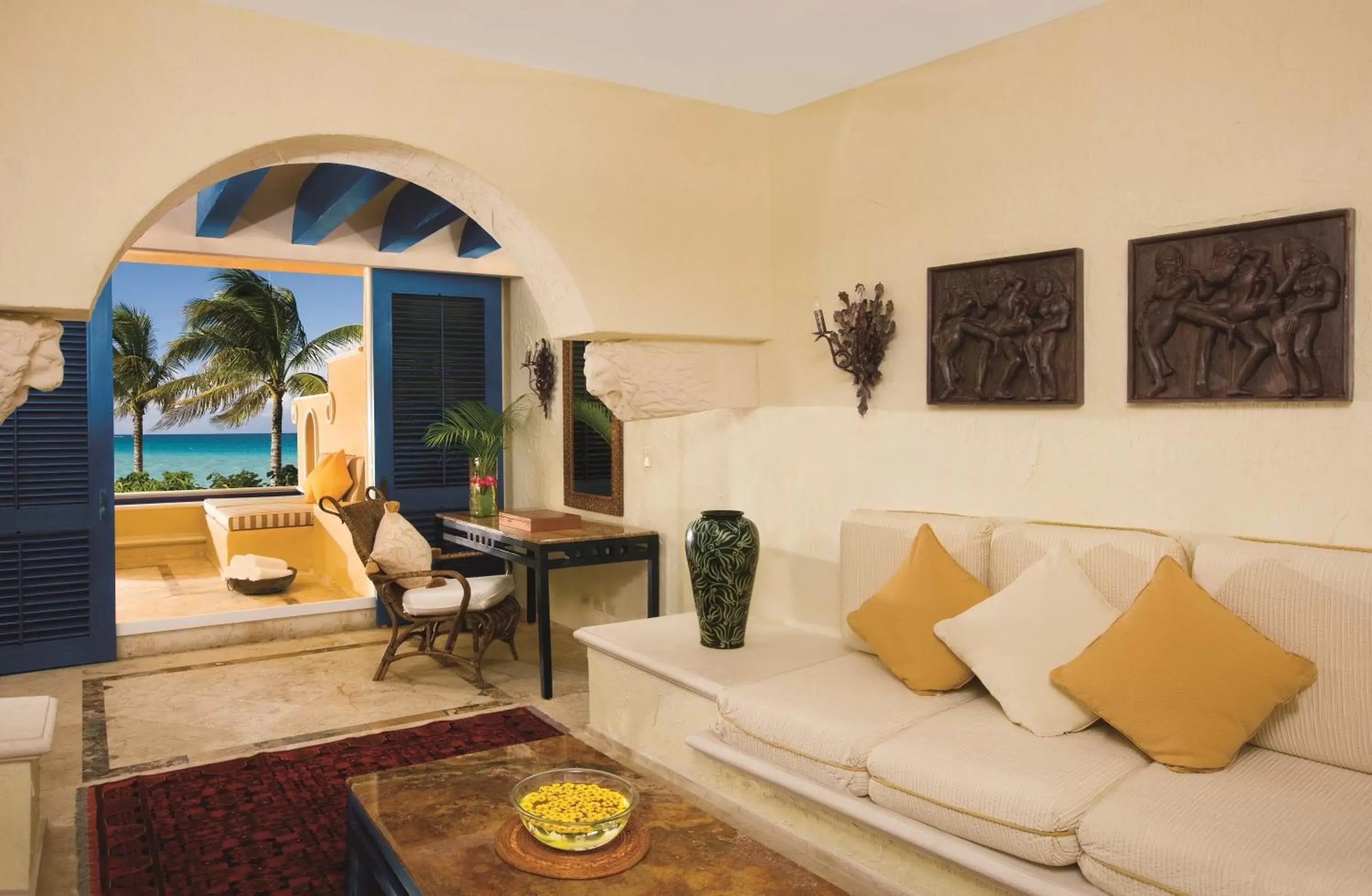 Living room, Seating Area in Zoetry Paraiso de la Bonita - Endless Privileges