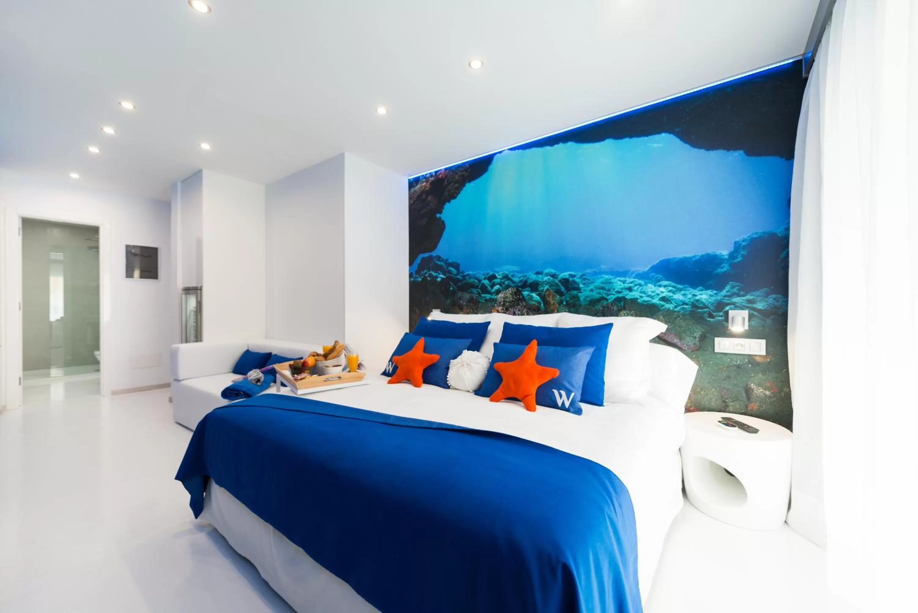 Double Room with Balcony and Partial Sea View in Wavia Hotel - Adults only