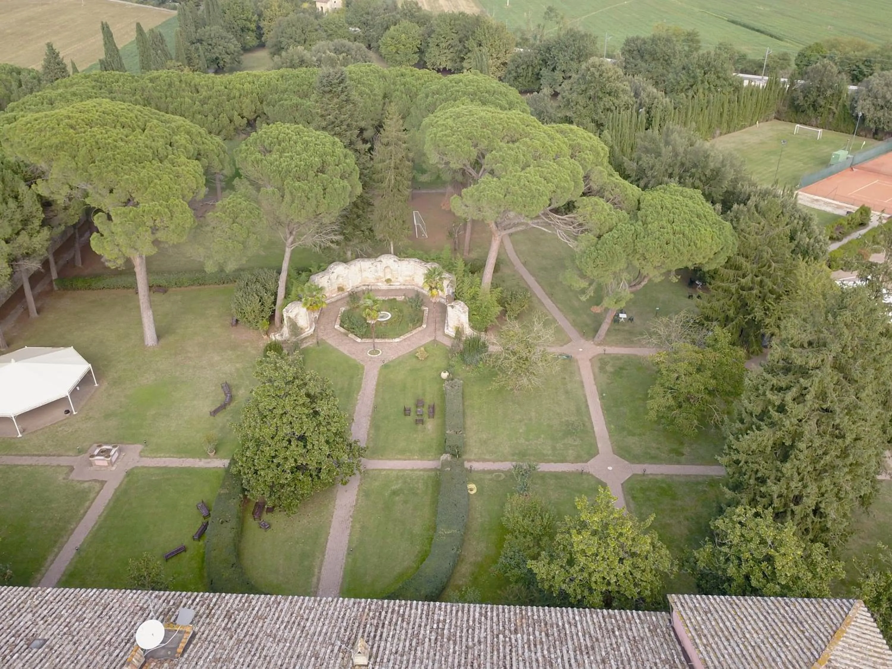 Garden, Bird's-eye View in Relais San Clemente
