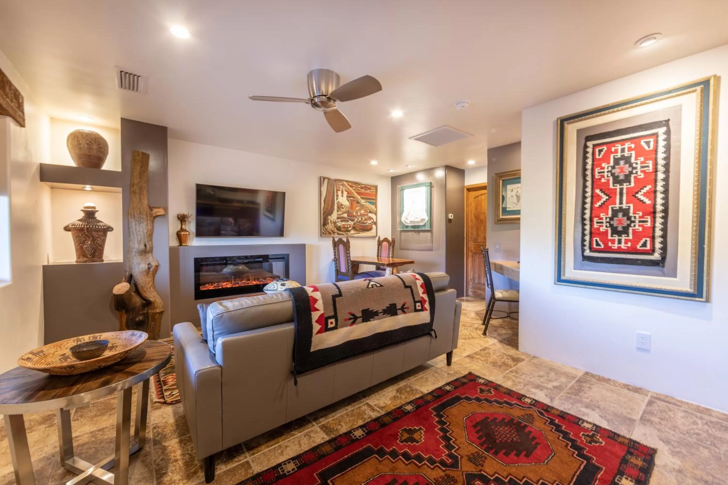 Living room in A Sunset Chateau