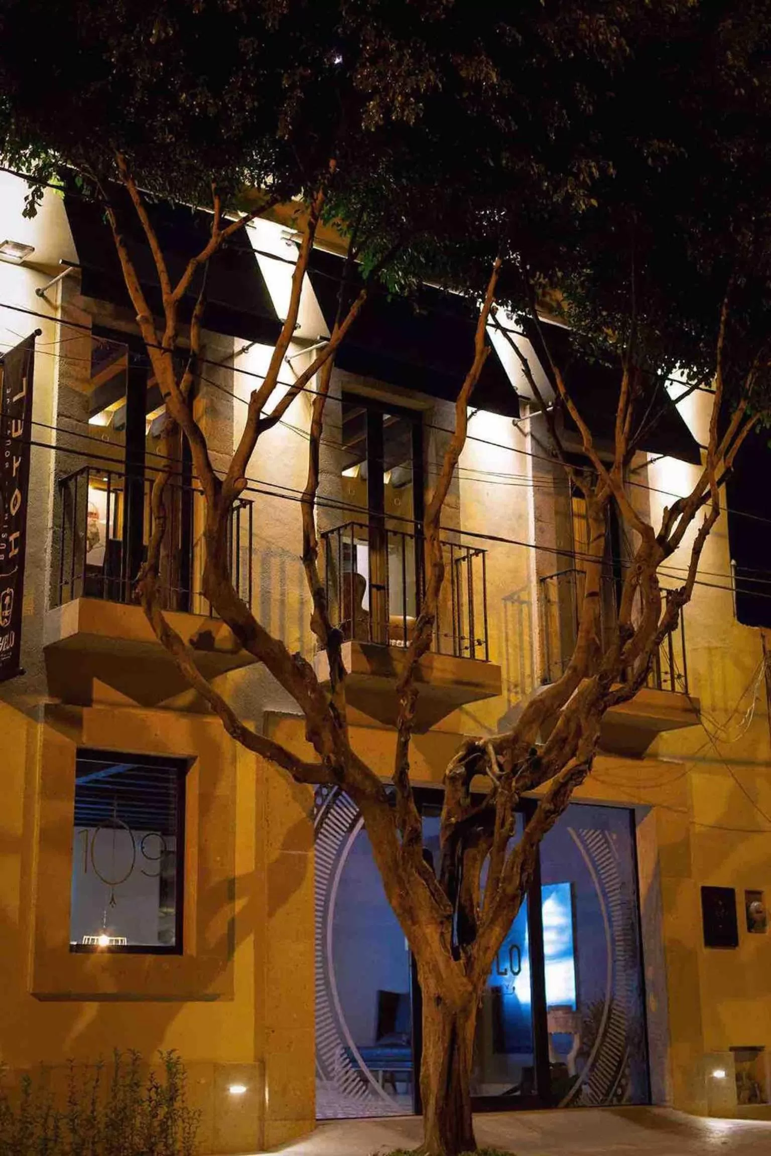 Facade/entrance in Othelo Boutique Hotel Mexico