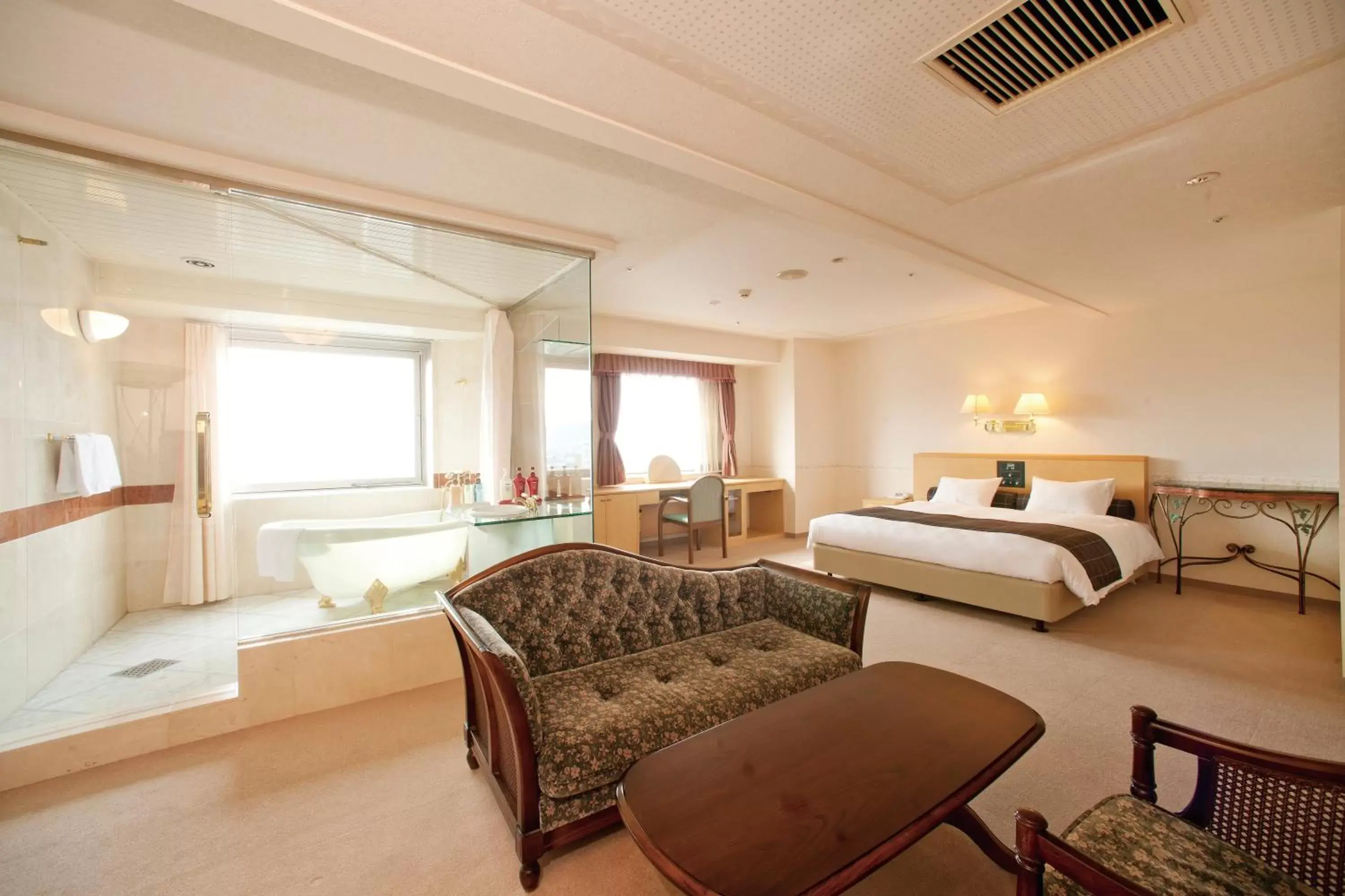 Photo of the whole room in Yamagata Kokusai Hotel