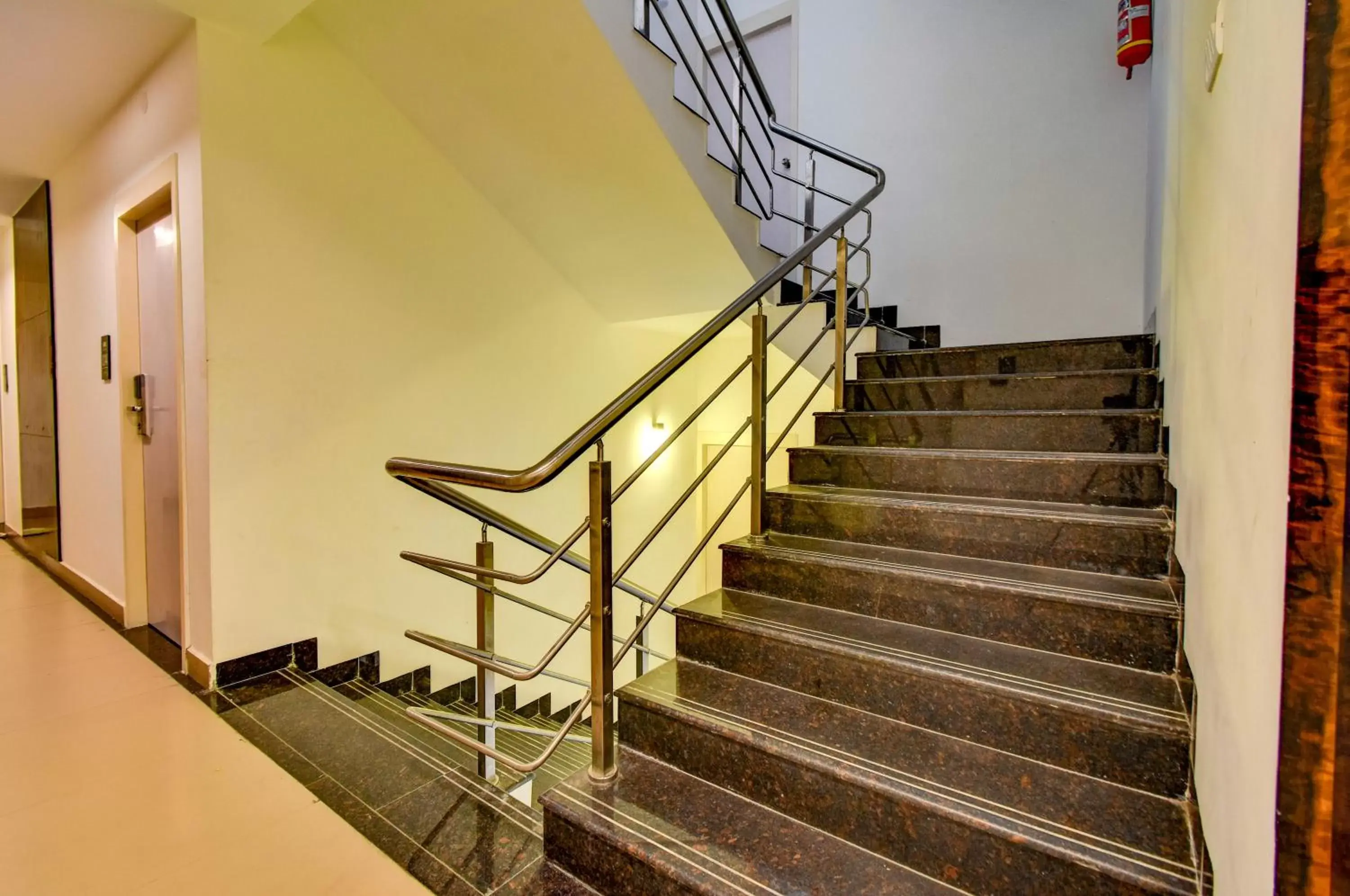 Lobby or reception in FabExpress PAS Residency - Nr Marina Beach Lobby or reception in FabExpress PAS Residency - Nr Marina Beach