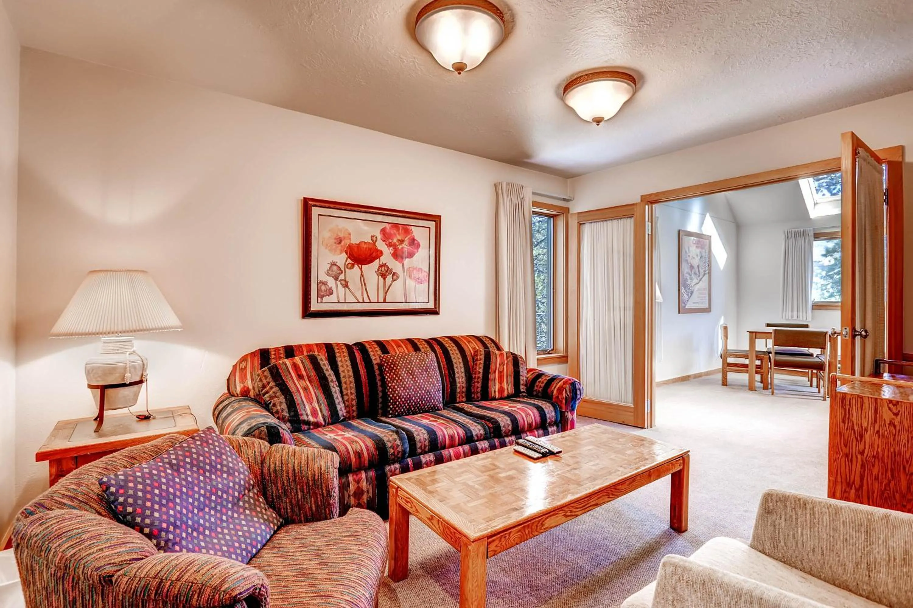 Decorative detail in Evergreen Condominiums by Keystone Resort