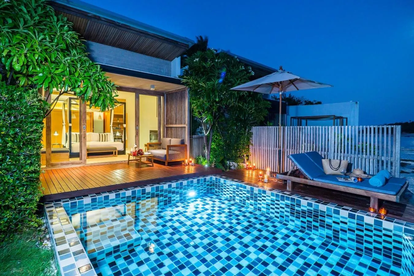 Pool view in Casa De Mar - Koh Samui