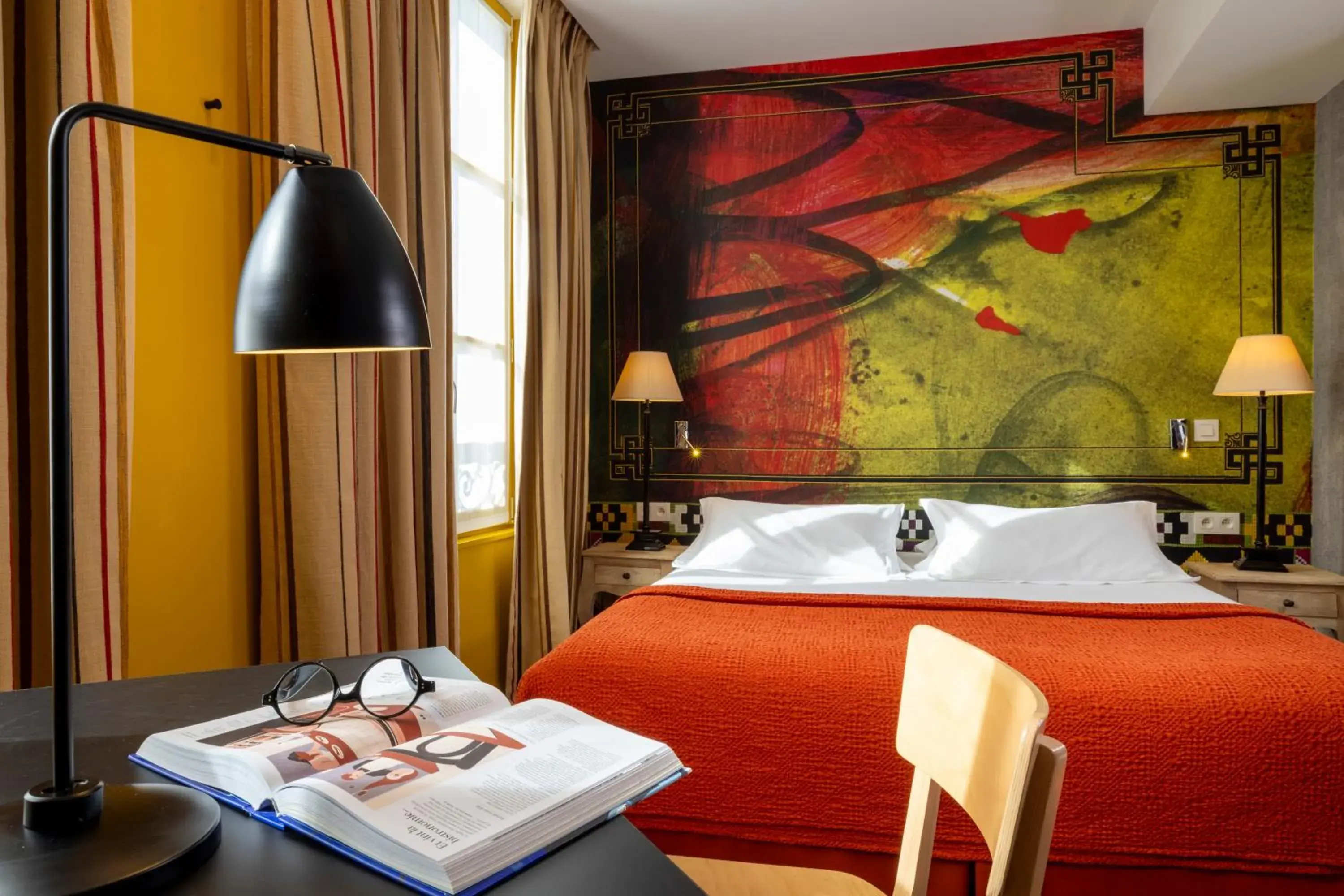 Bed in Hotel LAntoine