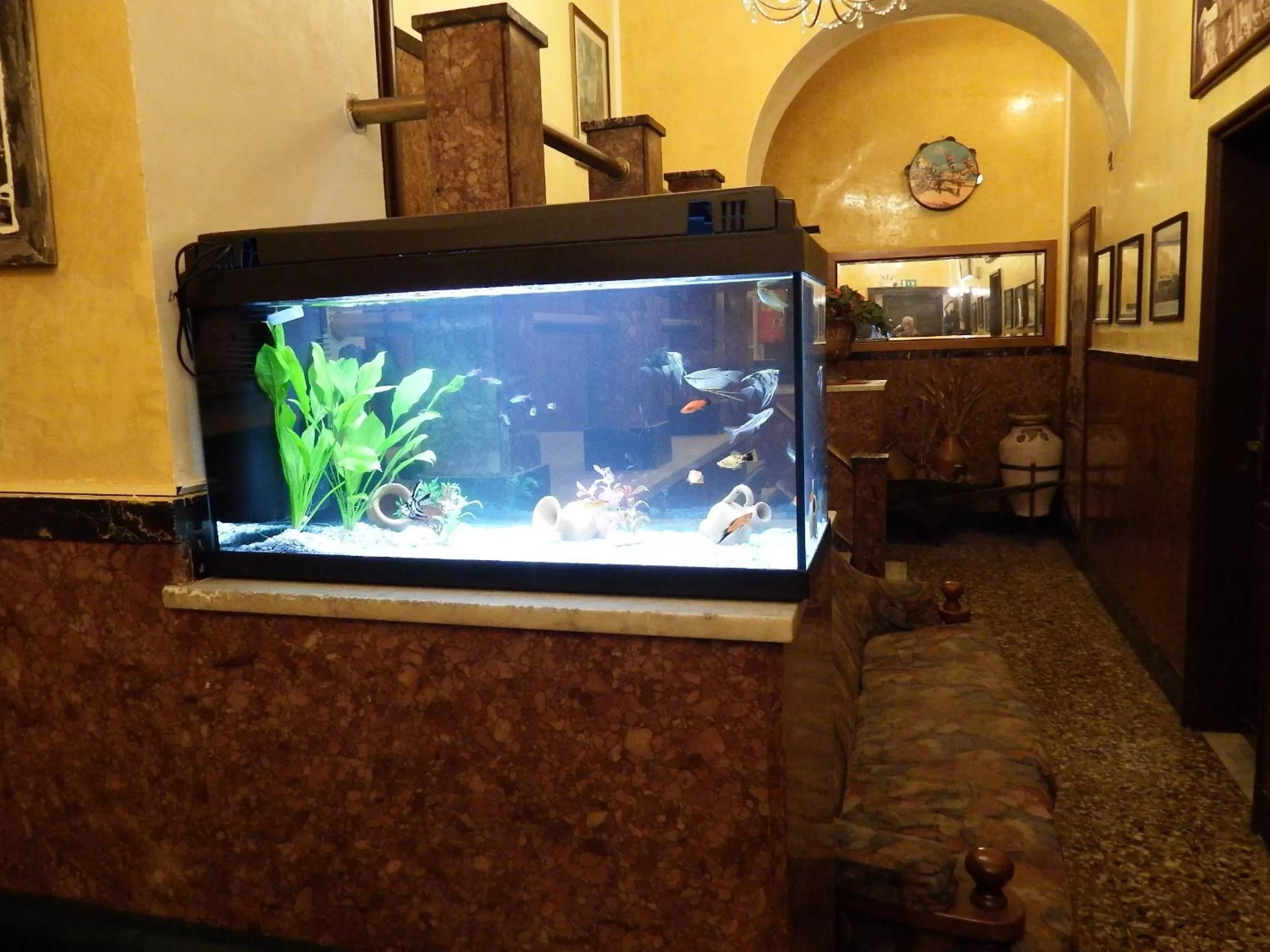 Decorative detail in Hotel Touring