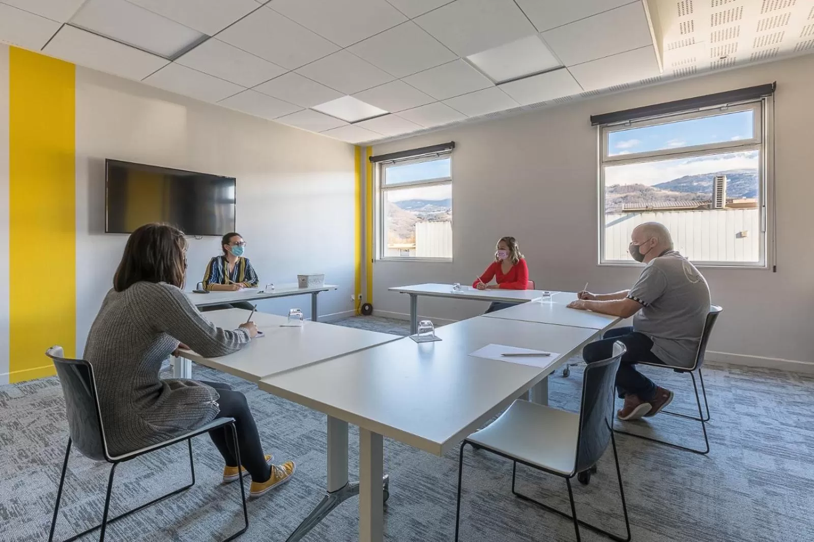 Meeting/conference room in Ibis Styles Crolles Grenoble A41