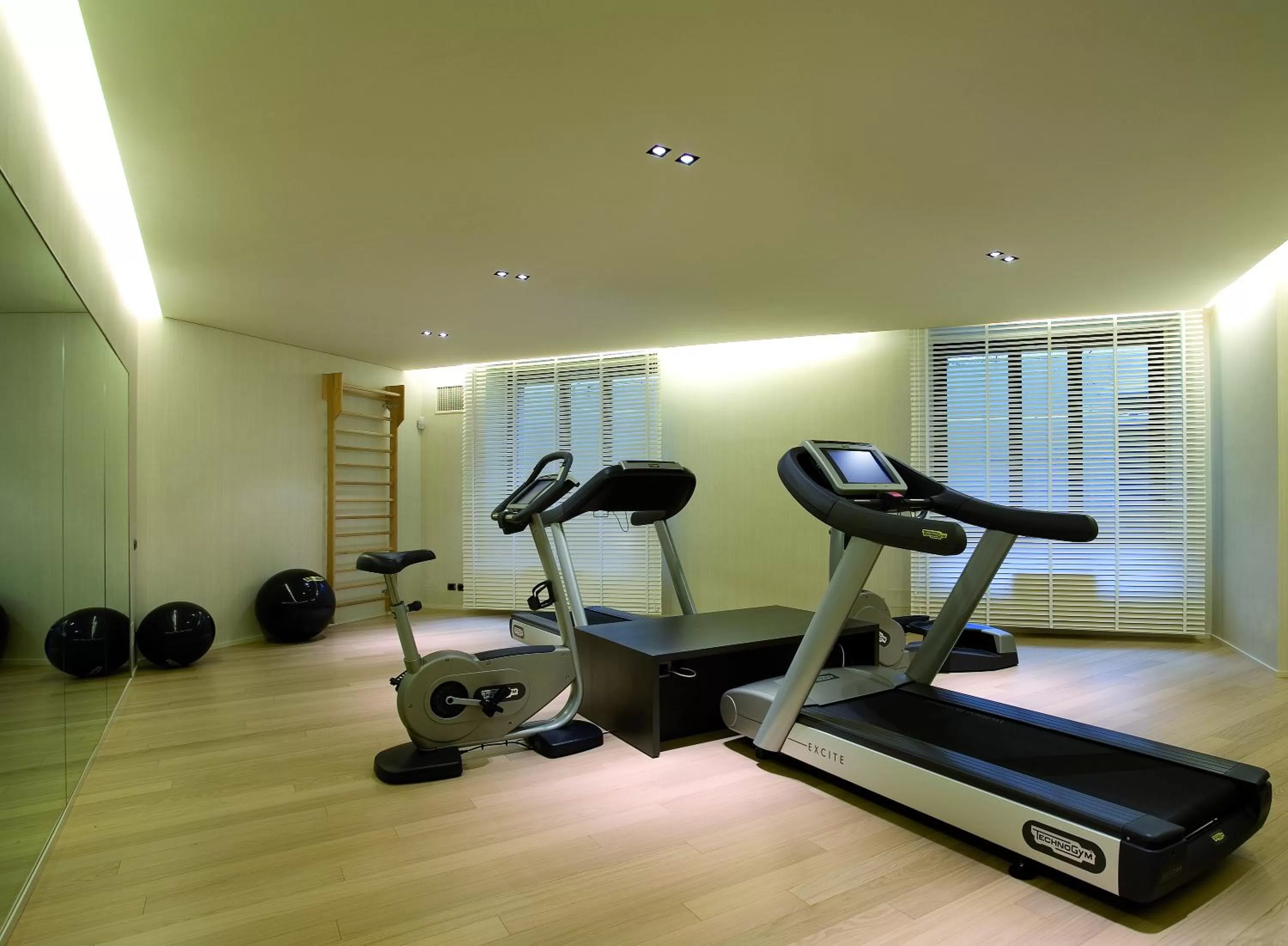Fitness centre/facilities in Hotel Ovest