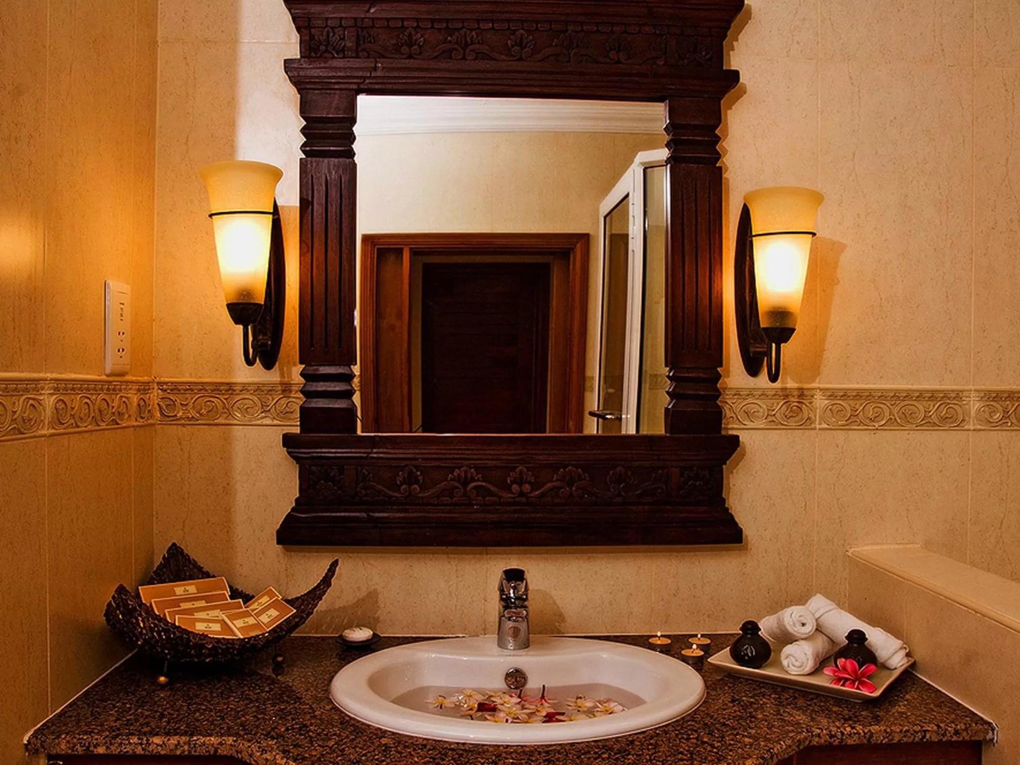 Bathroom in Aanari Hotel & Spa- Mauritius