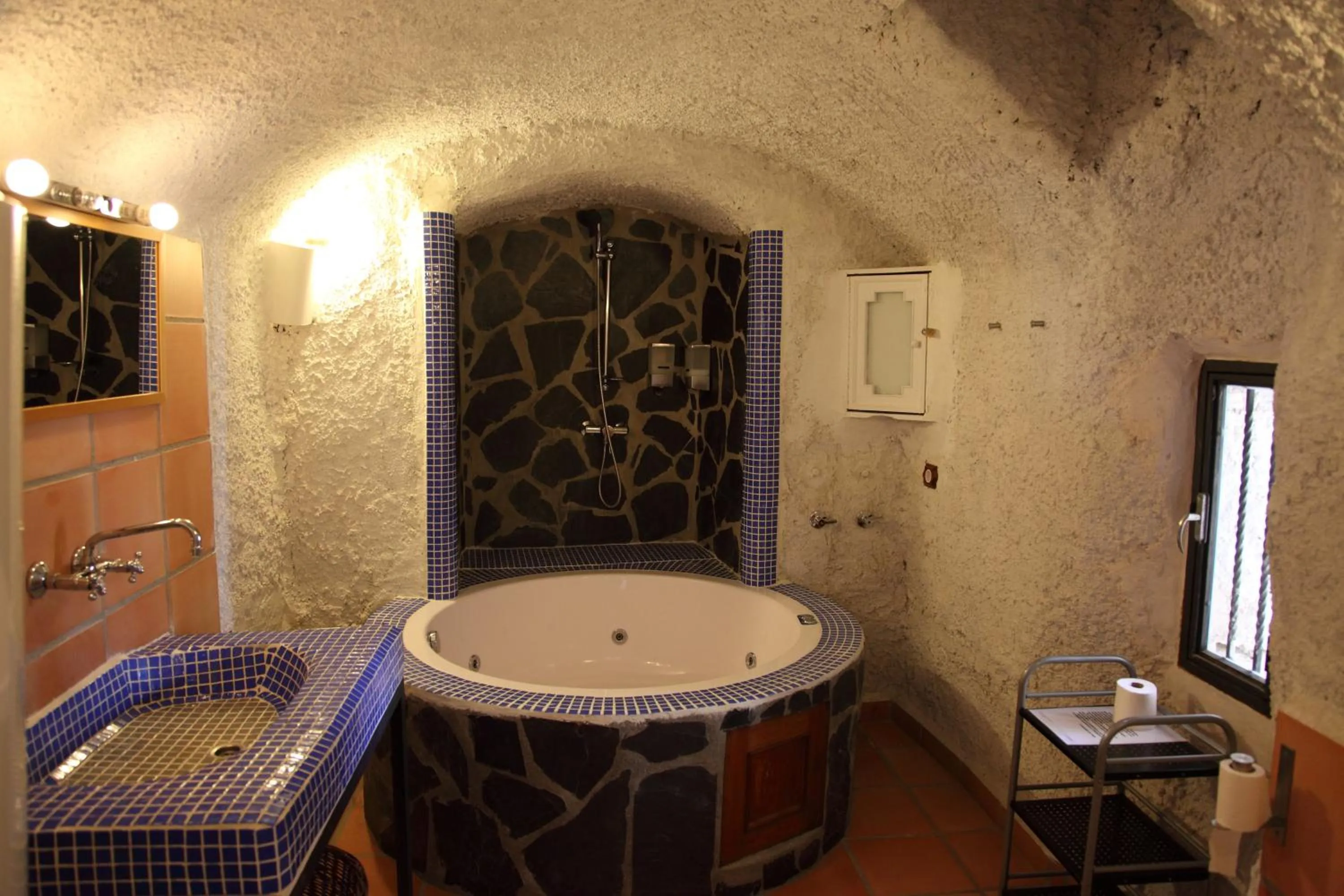 Decorative detail in Casas Cueva y Cortijo La Tala en Guadix