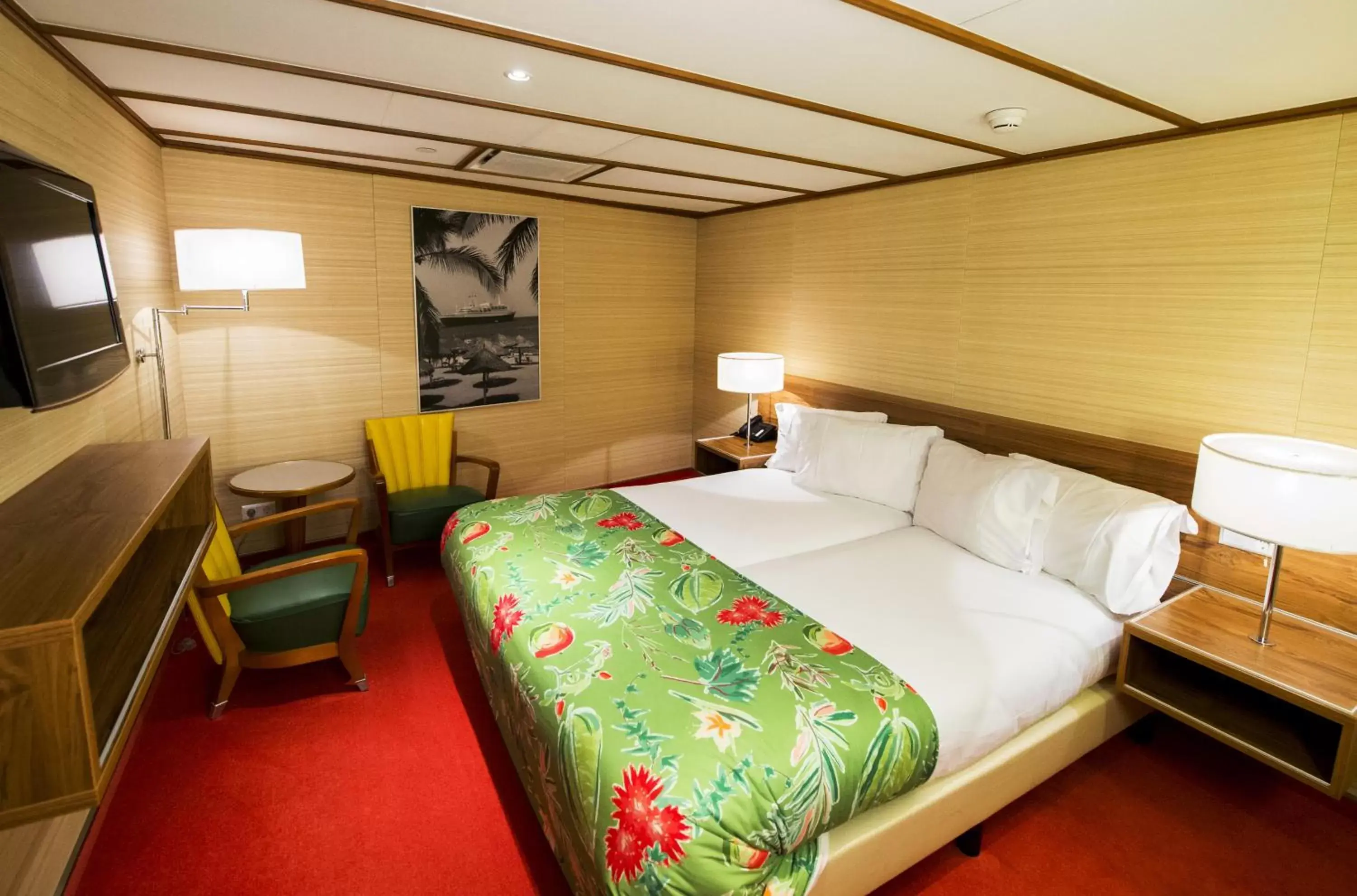 Bedroom, Bed in ss Rotterdam Hotel en Restaurants