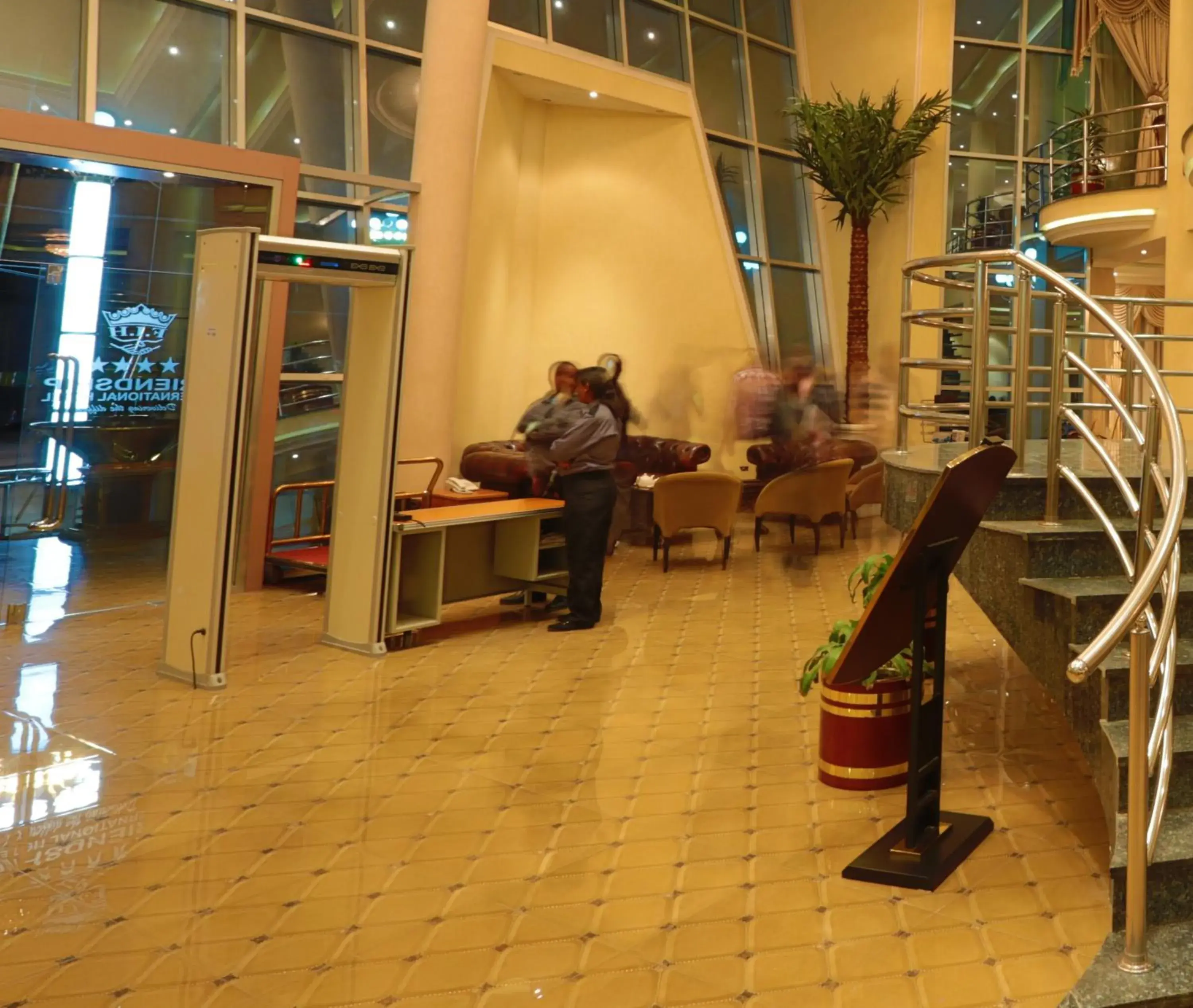 Lobby or reception, Fitness Center/Facilities in Friendship International Hotel