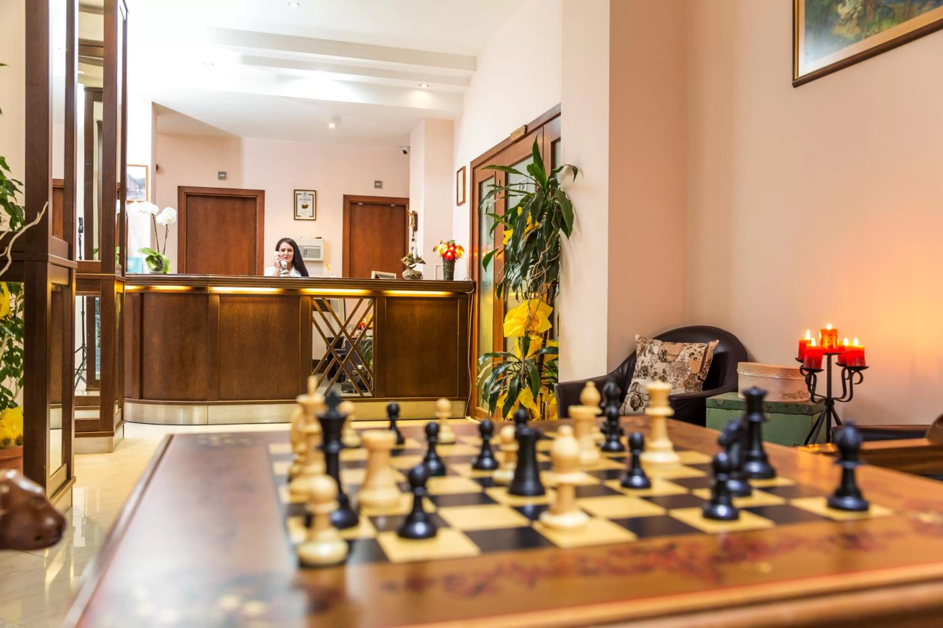 Lobby or reception in Family Hotel Teteven