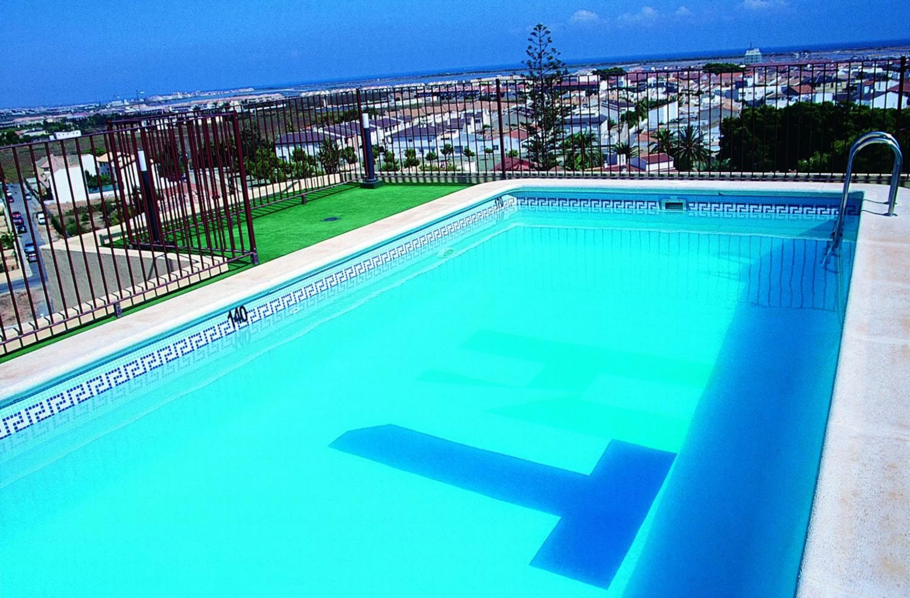 Swimming pool in Hotel Traíña