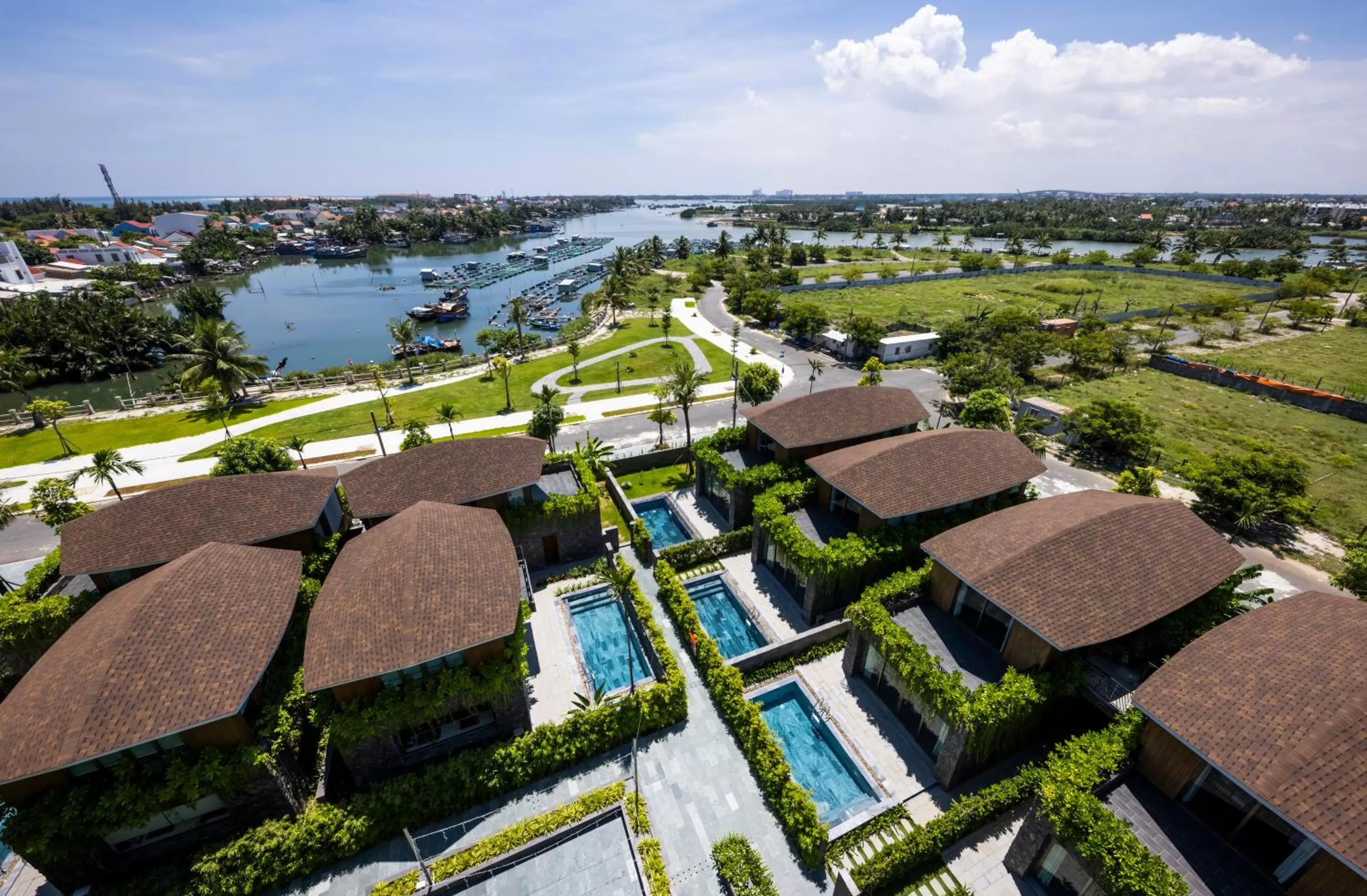 Property building in Bellerive Hoi An Resort and Spa