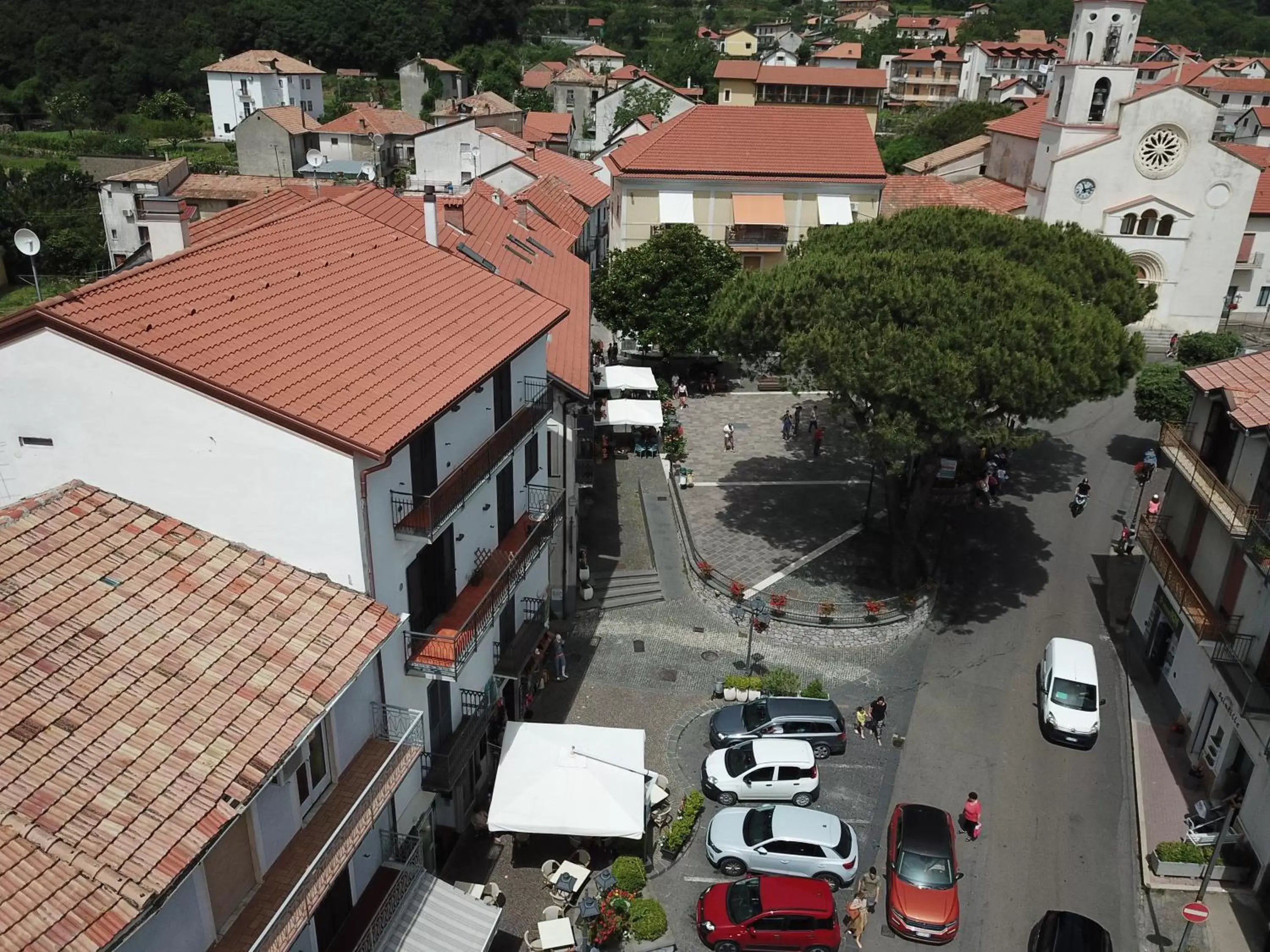 Bird's-eye View in Hotel Gentile