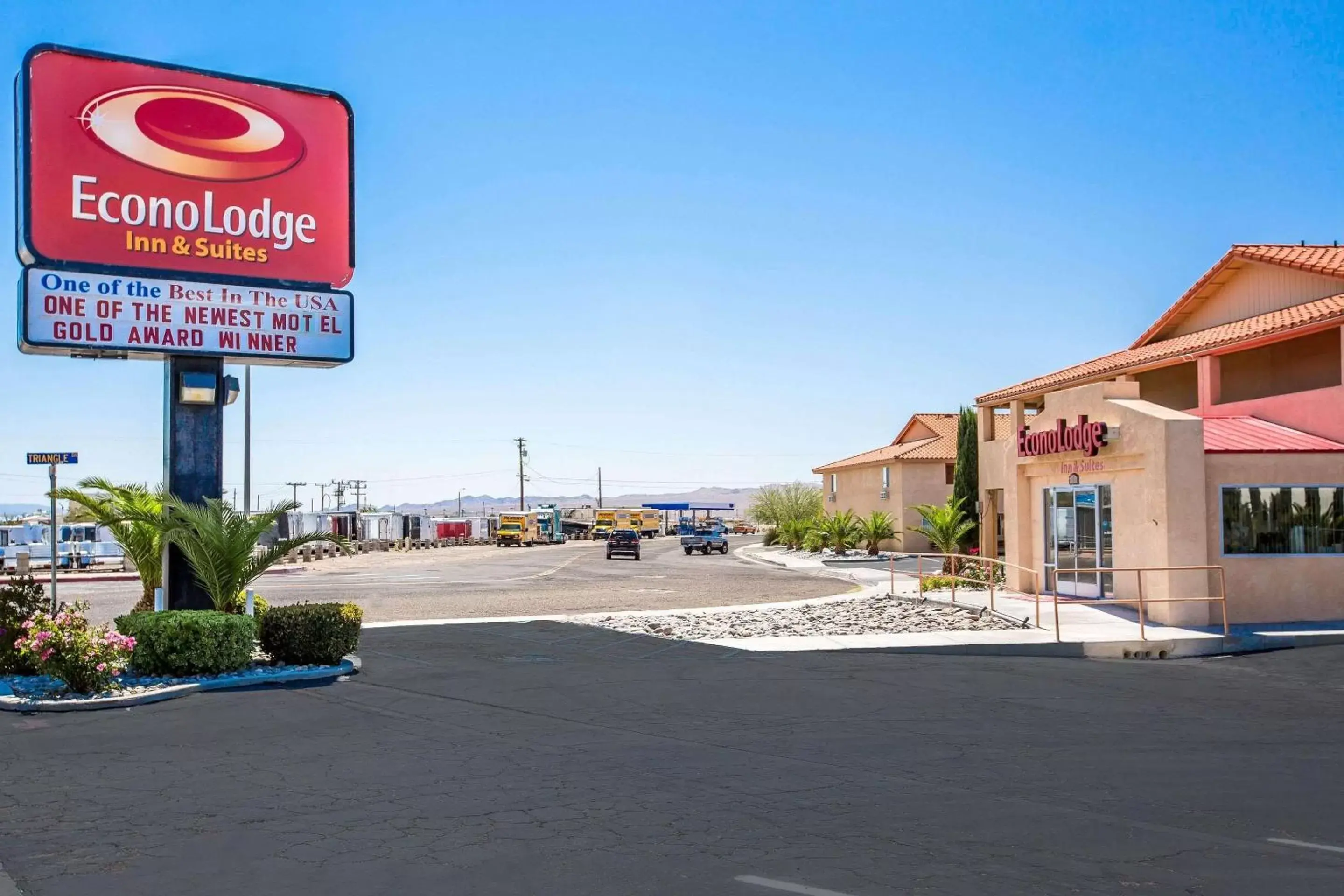 Property building in Econo Lodge Inn & Suites near China Lake Naval Station