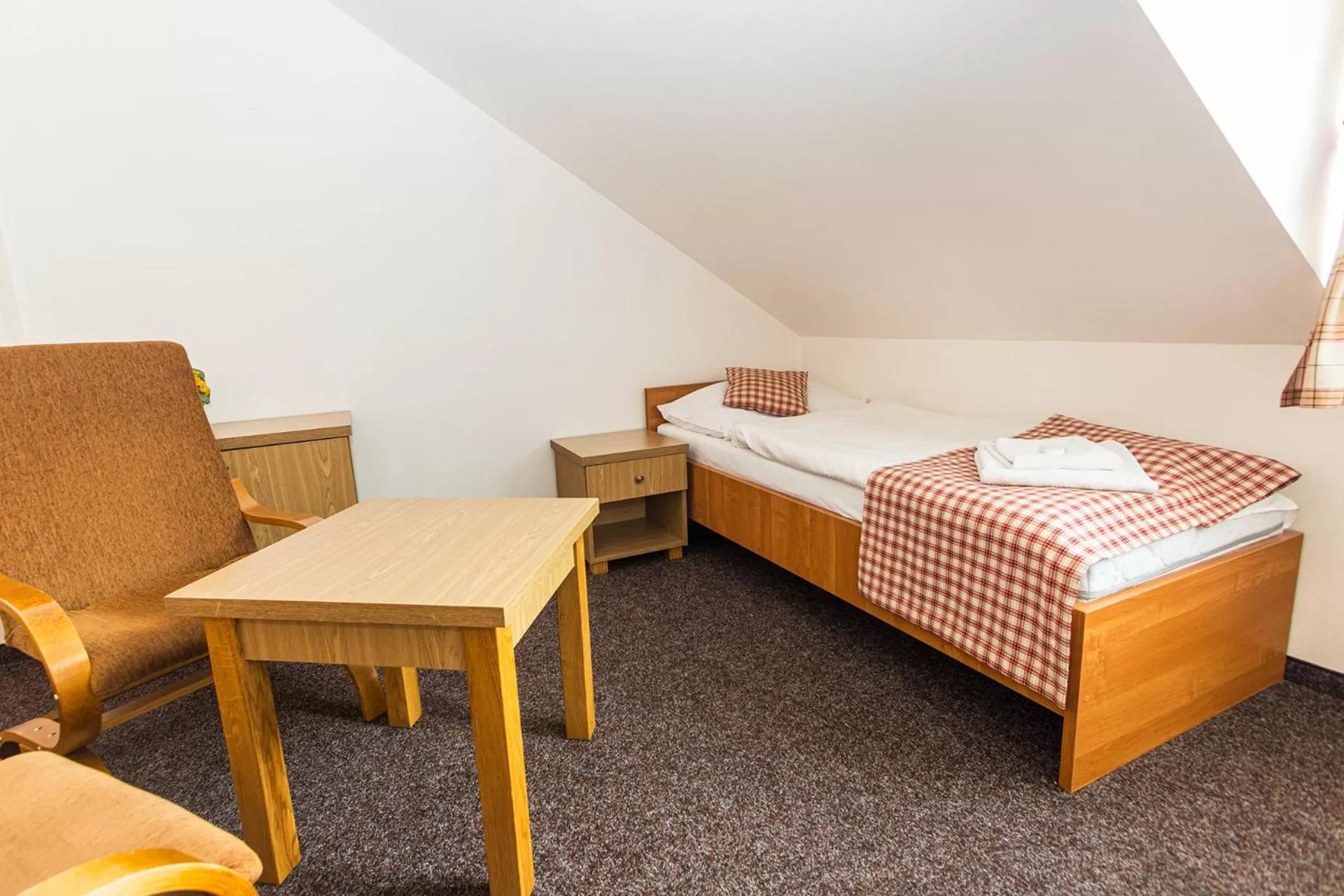 Bed in Hotel Seifert