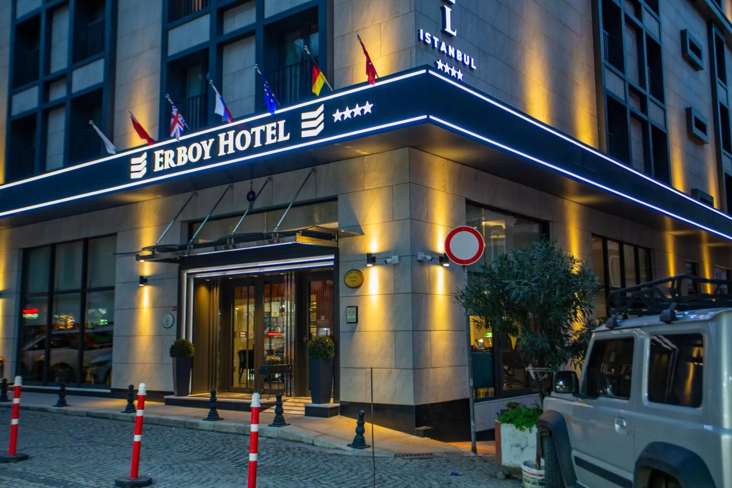 Facade/entrance in Erboy Hotel Istanbul Sirkeci